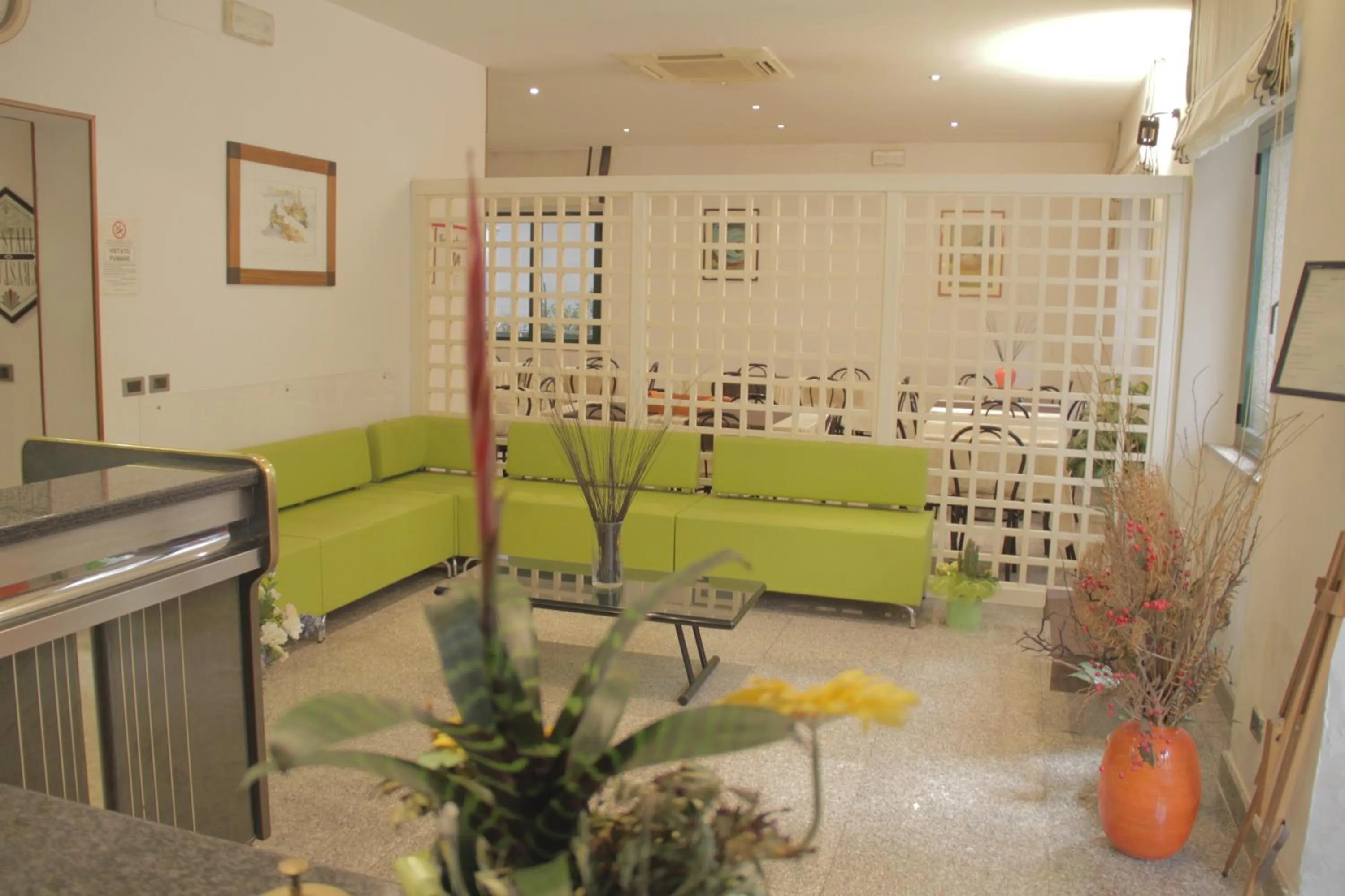 Decorative detail in Hotel Désirée