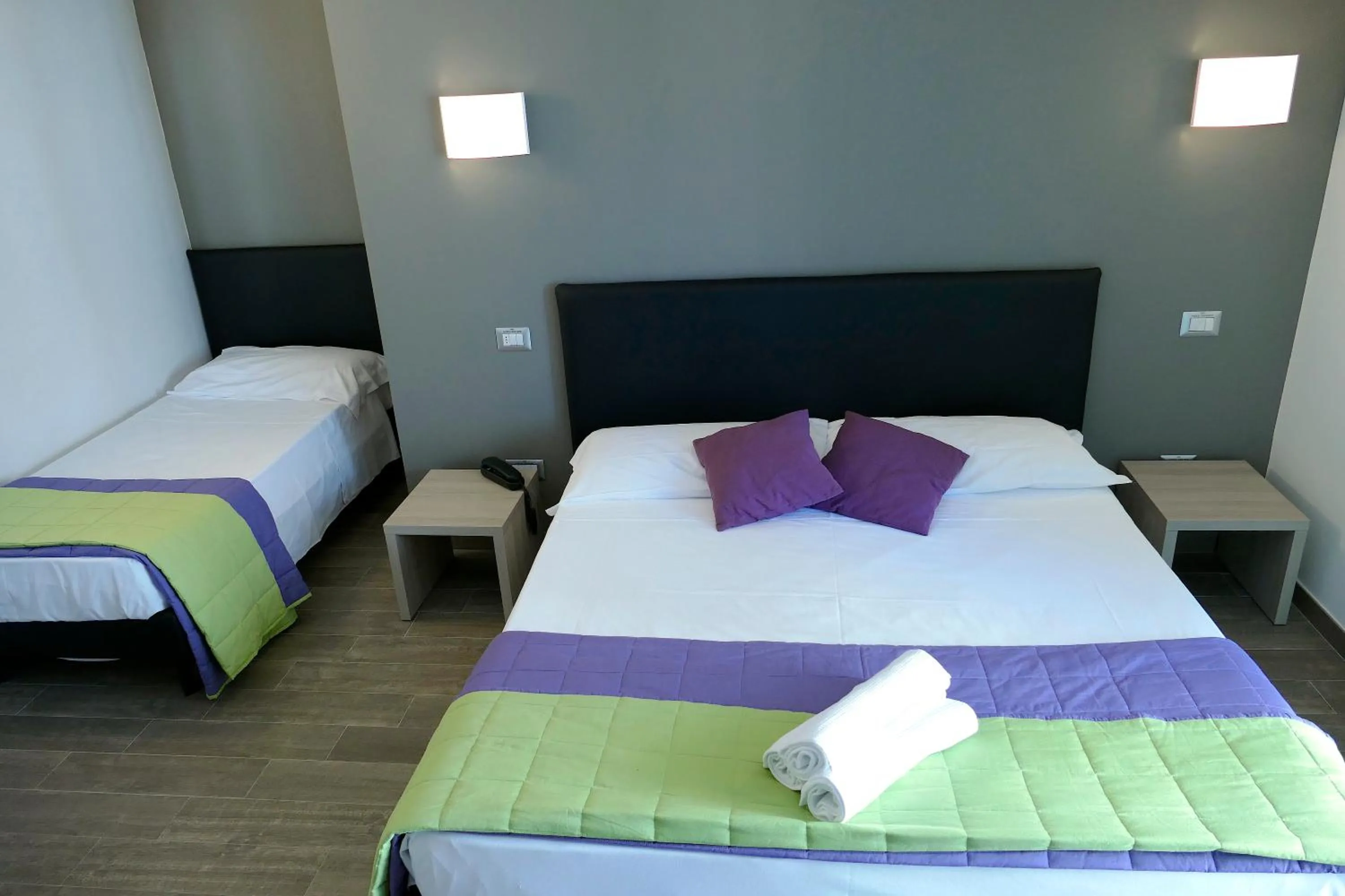 Bed in Hotel Désirée