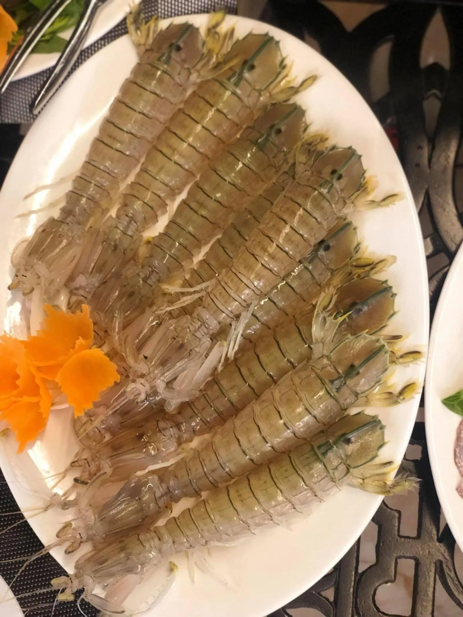 Food close-up in Vincent Halong Hotel