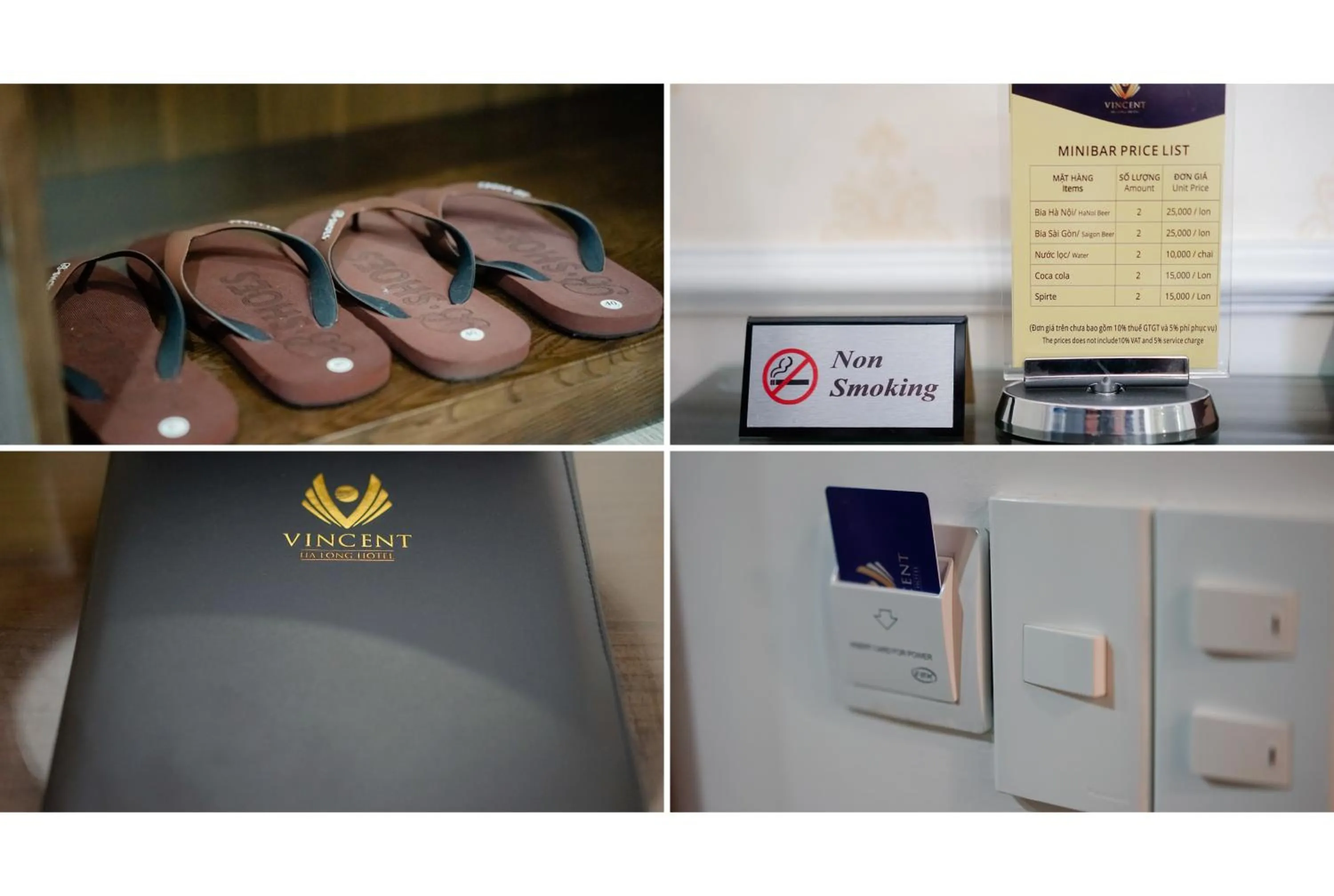 Decorative detail in Vincent Halong Hotel