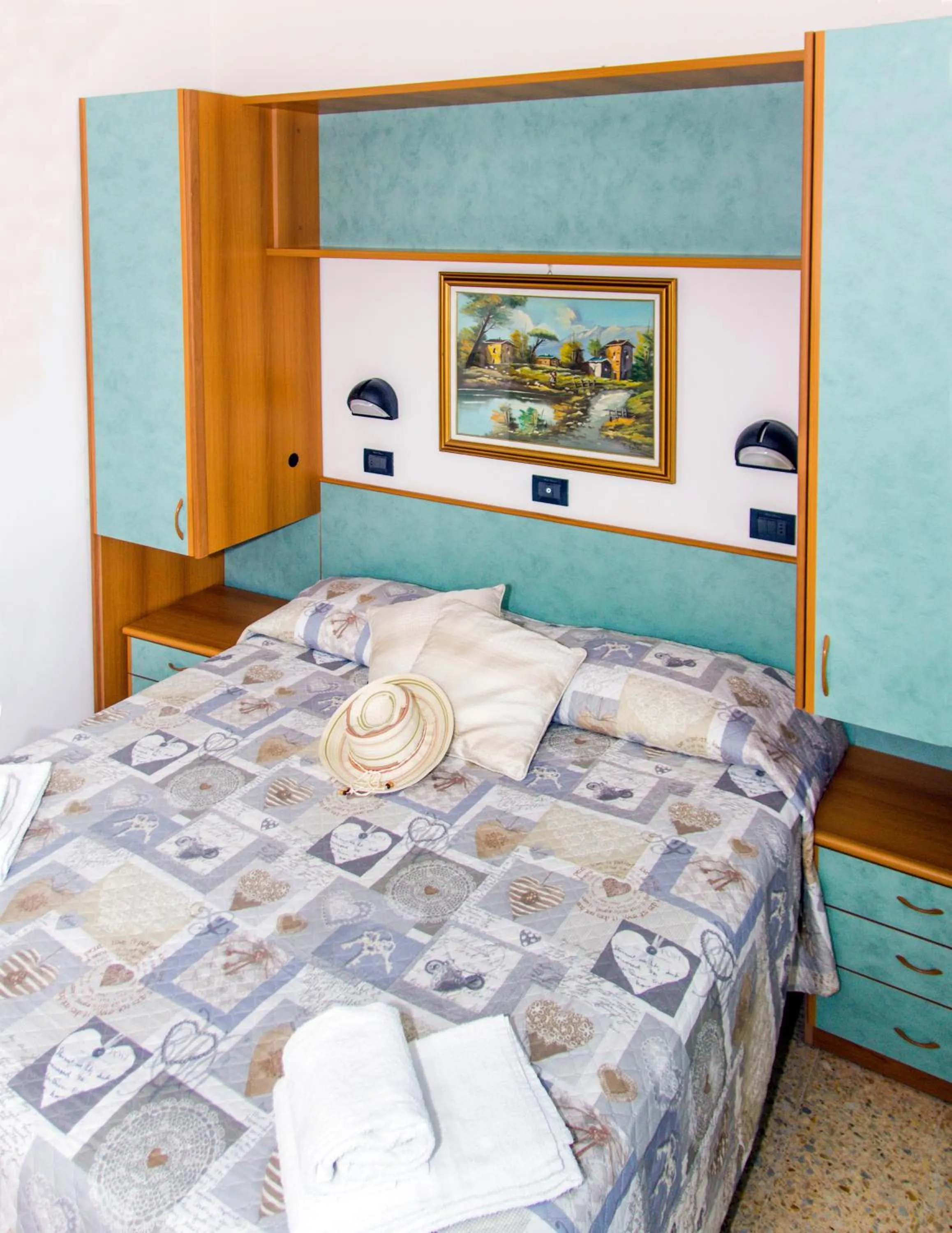 Bed in Hotel Trianon