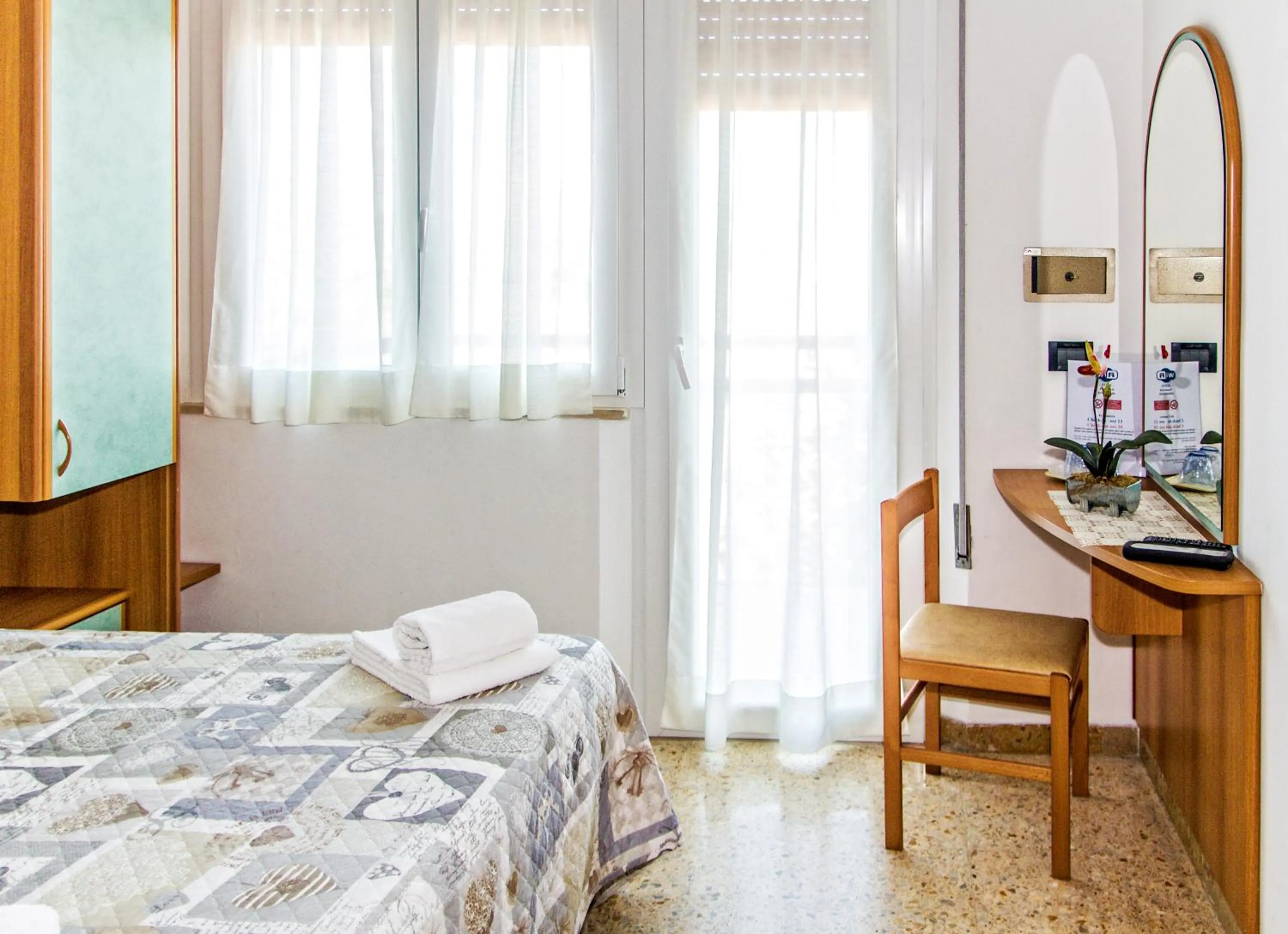 Bed in Hotel Trianon