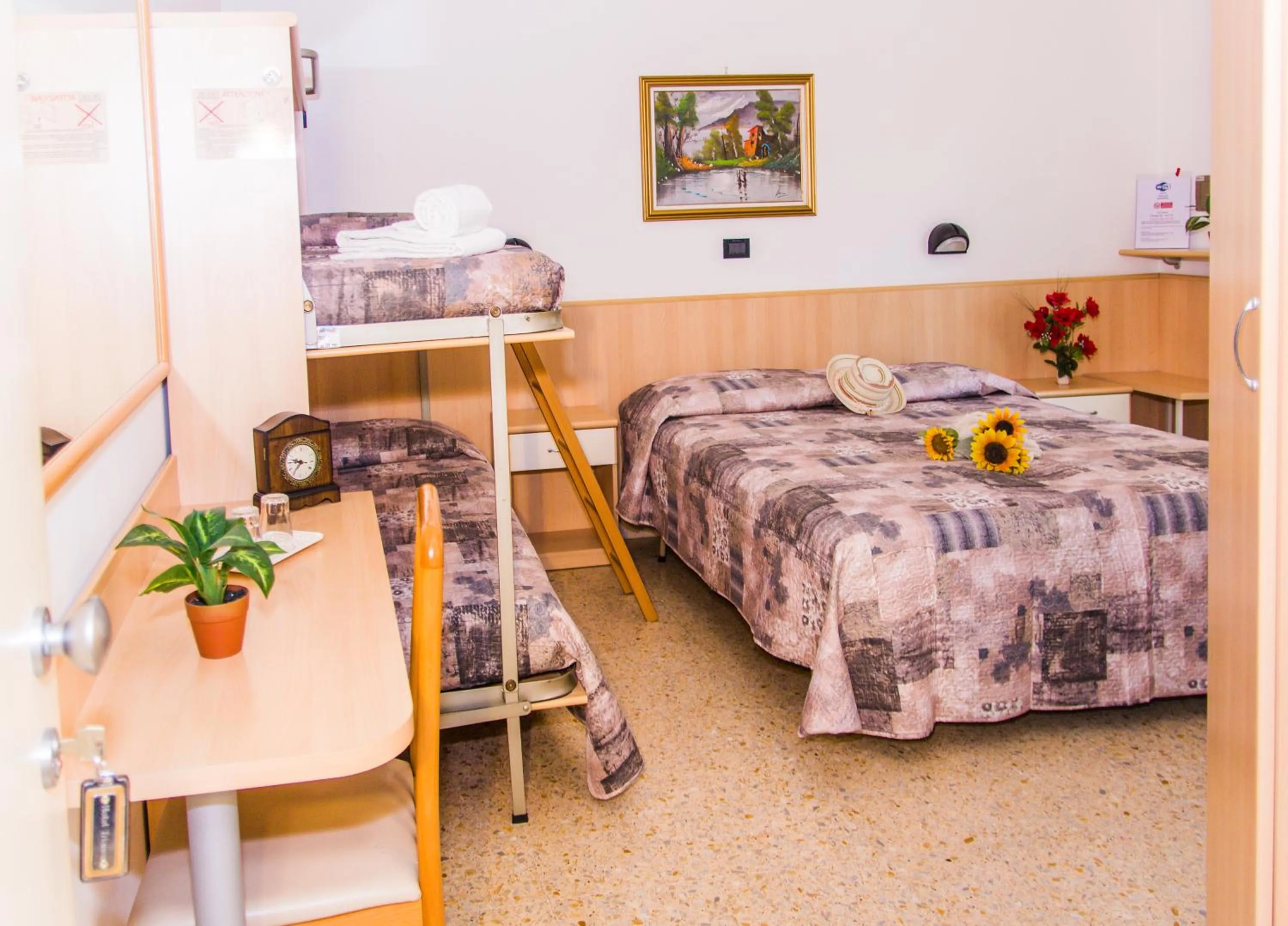 Bed in Hotel Trianon