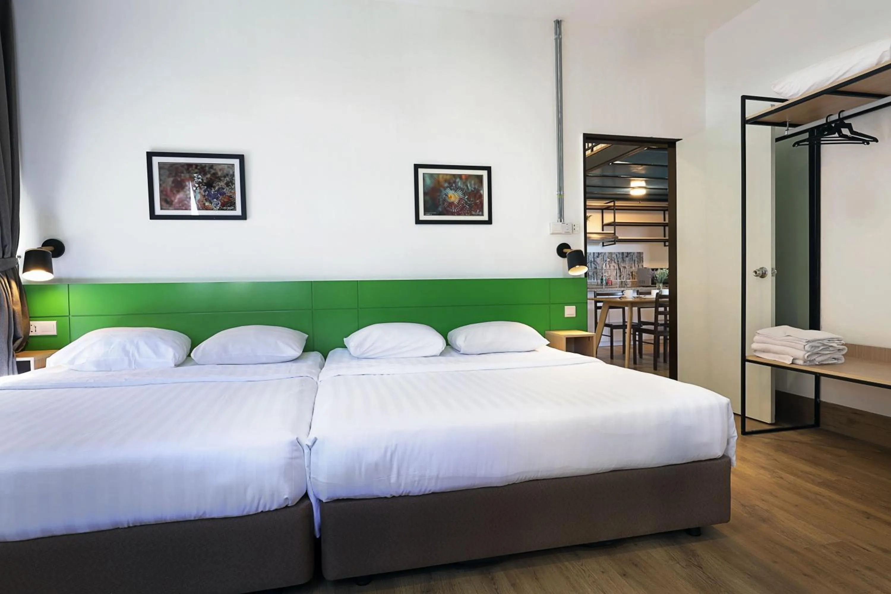 Bed in Polaris Suite