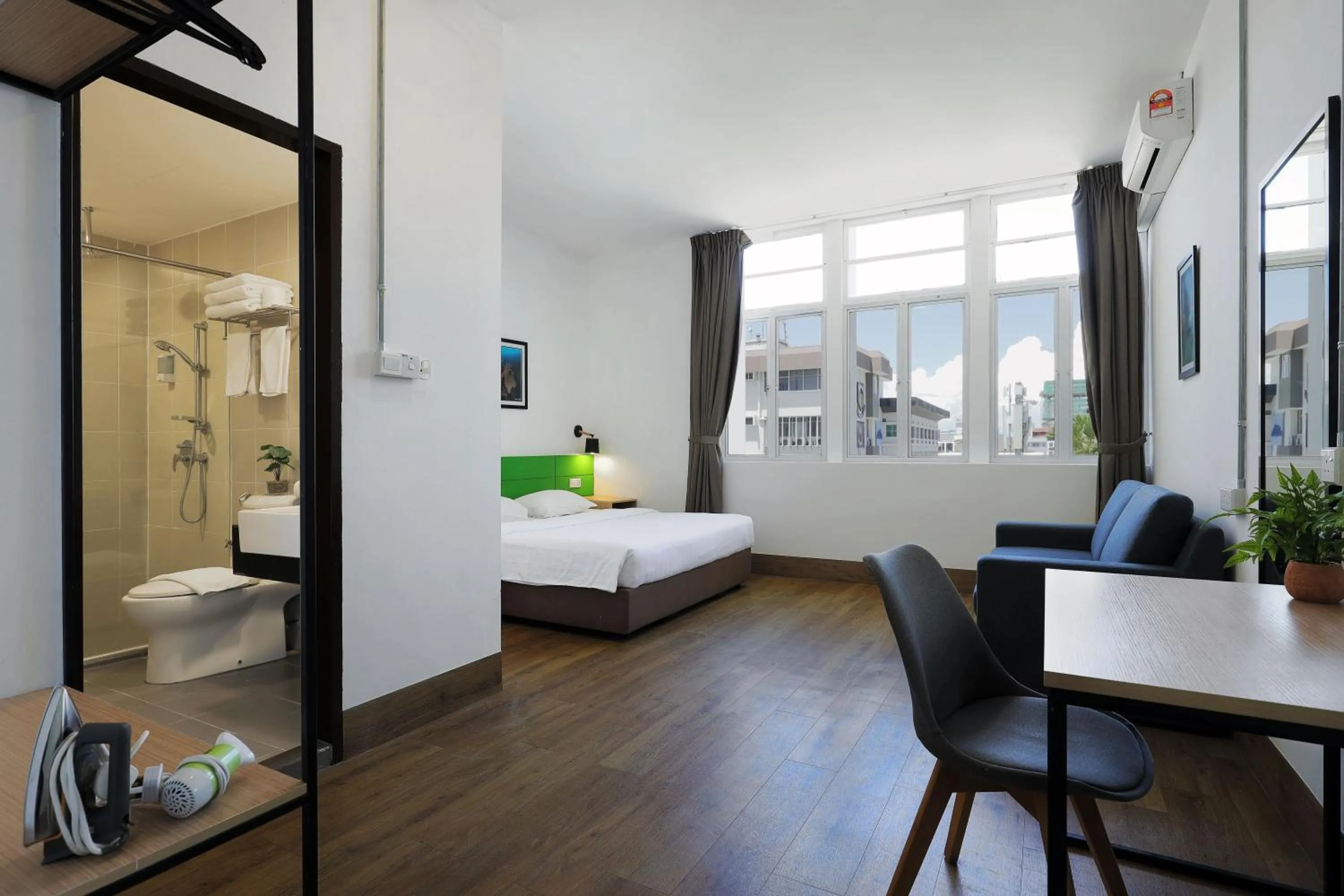 Bed in Polaris Suite