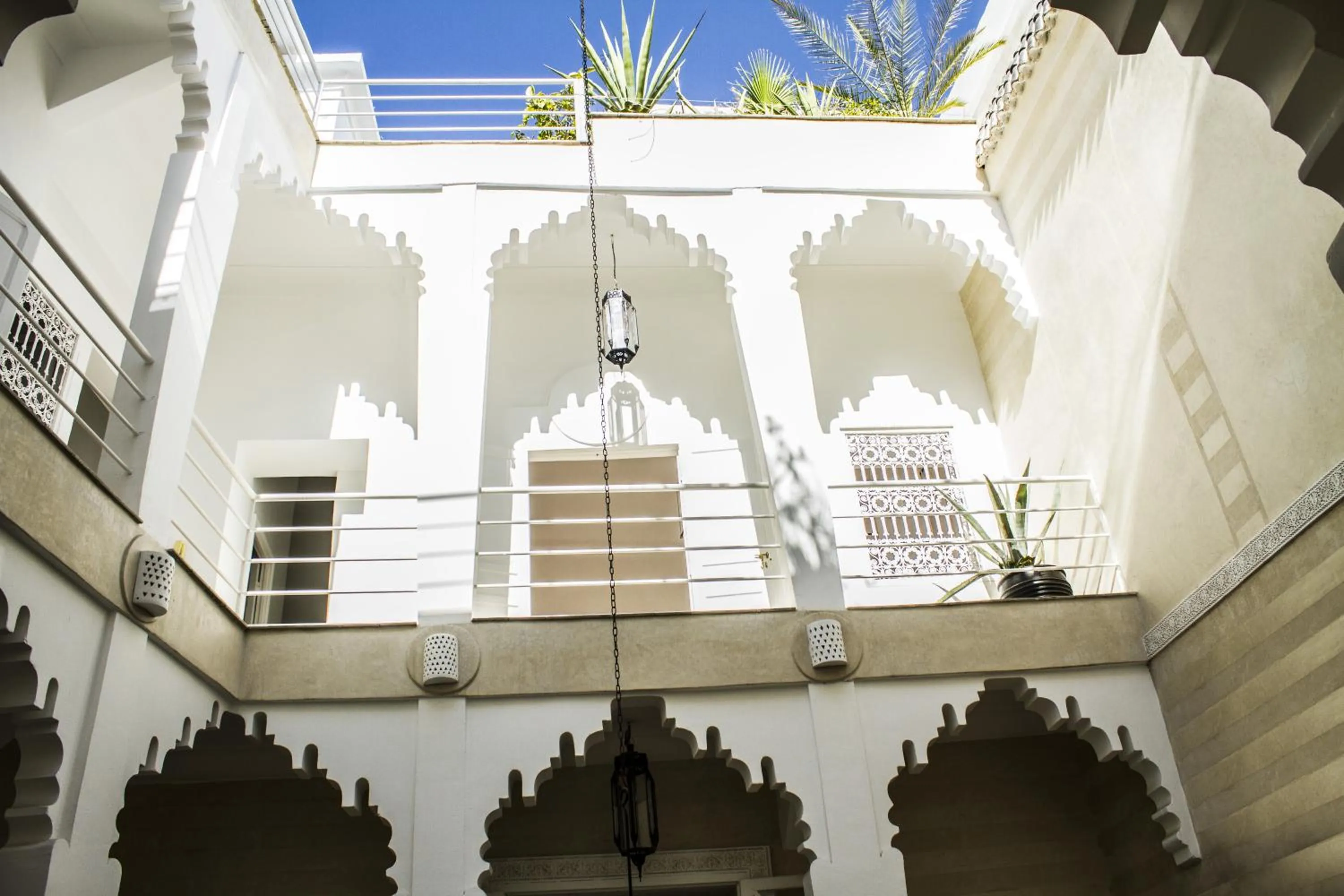 Decorative detail in Riad THALGE