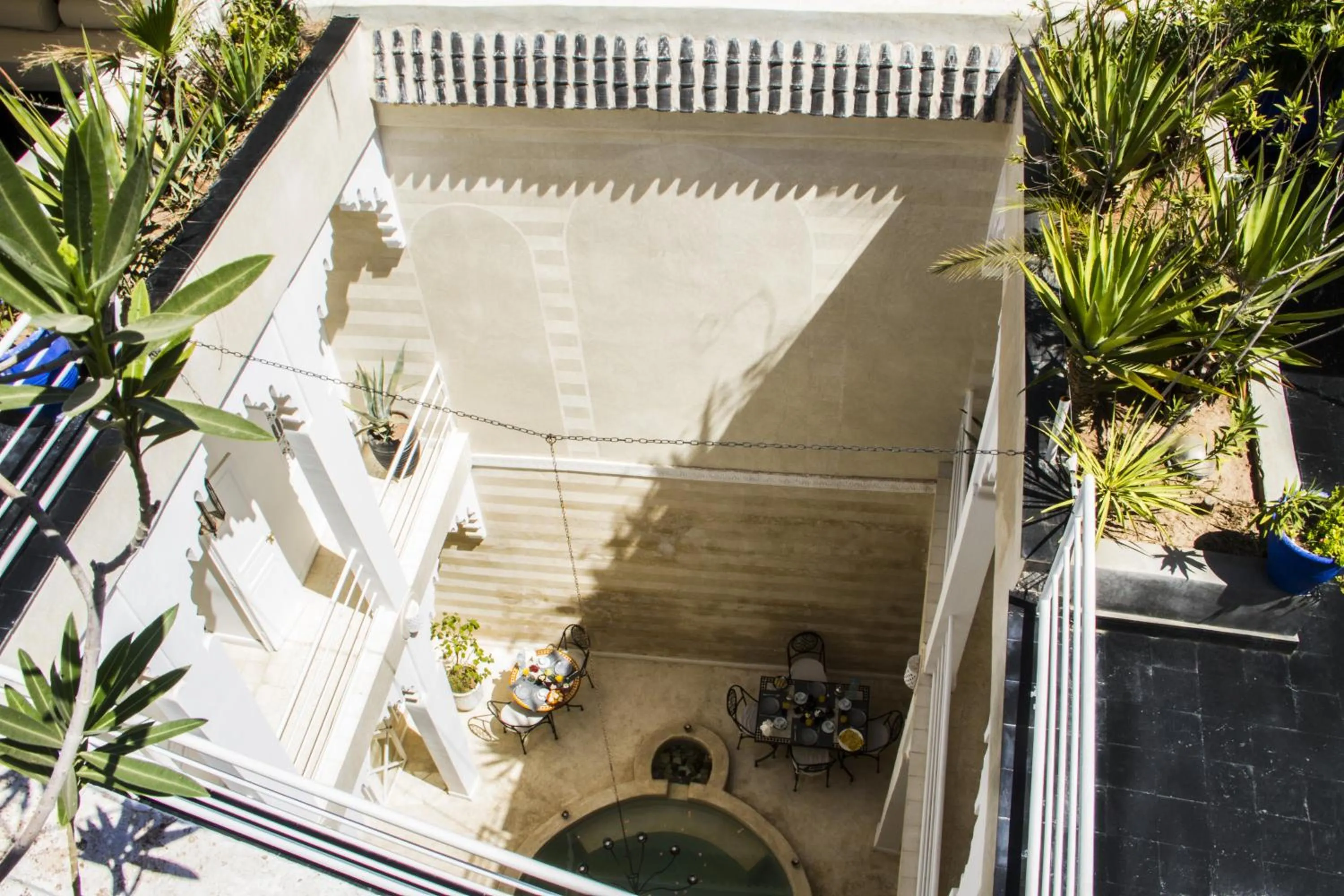 Patio in Riad THALGE