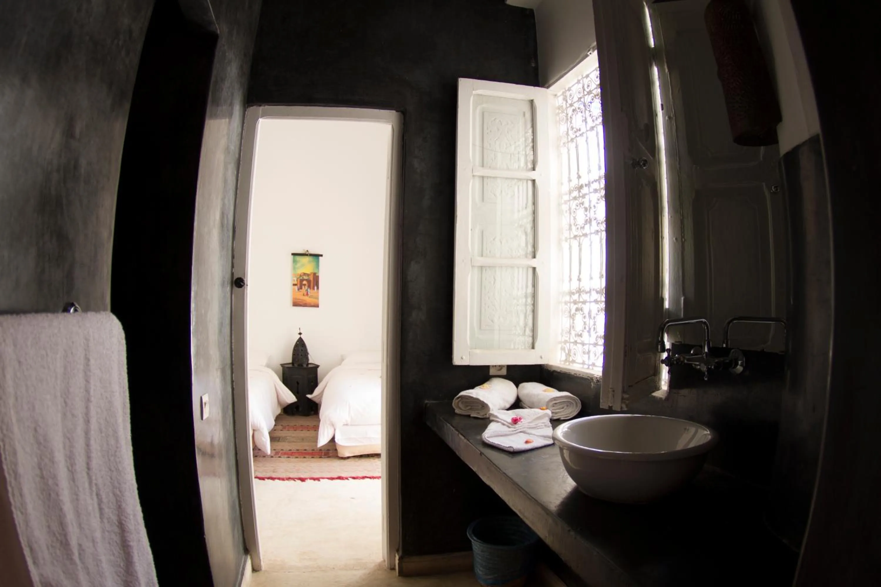 Bathroom in Riad THALGE