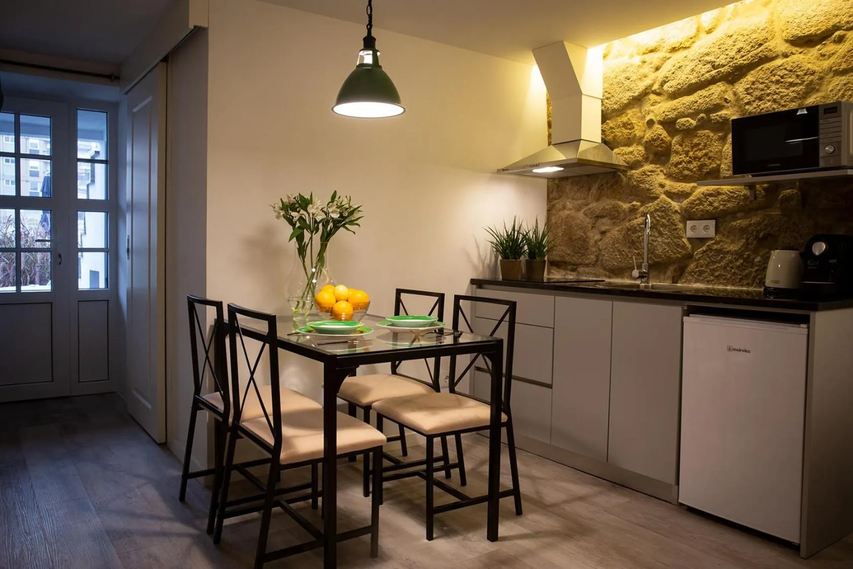 Kitchen or kitchenette in Casa Jardim