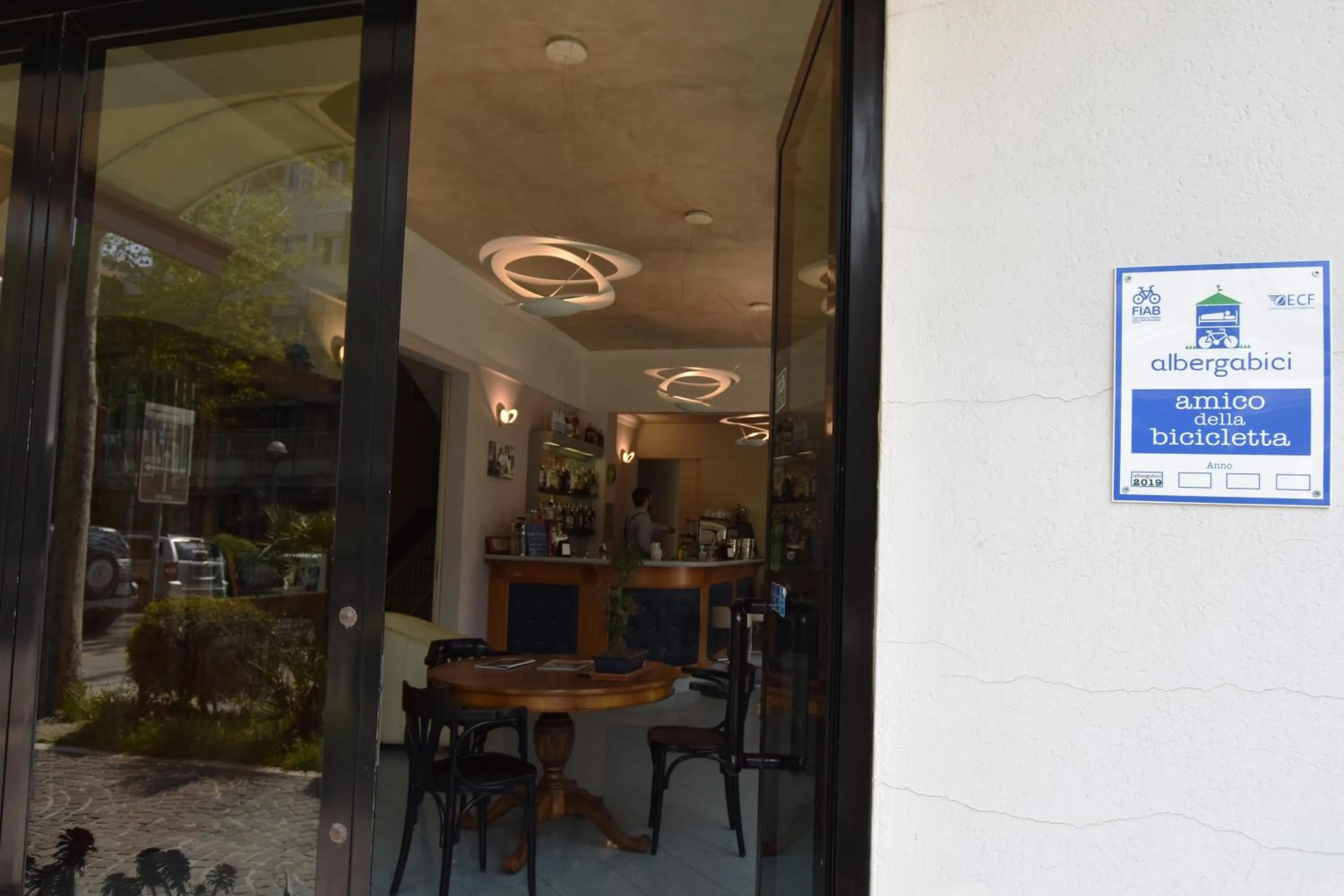 Logo/Certificate/Sign in Hotel Azzurra