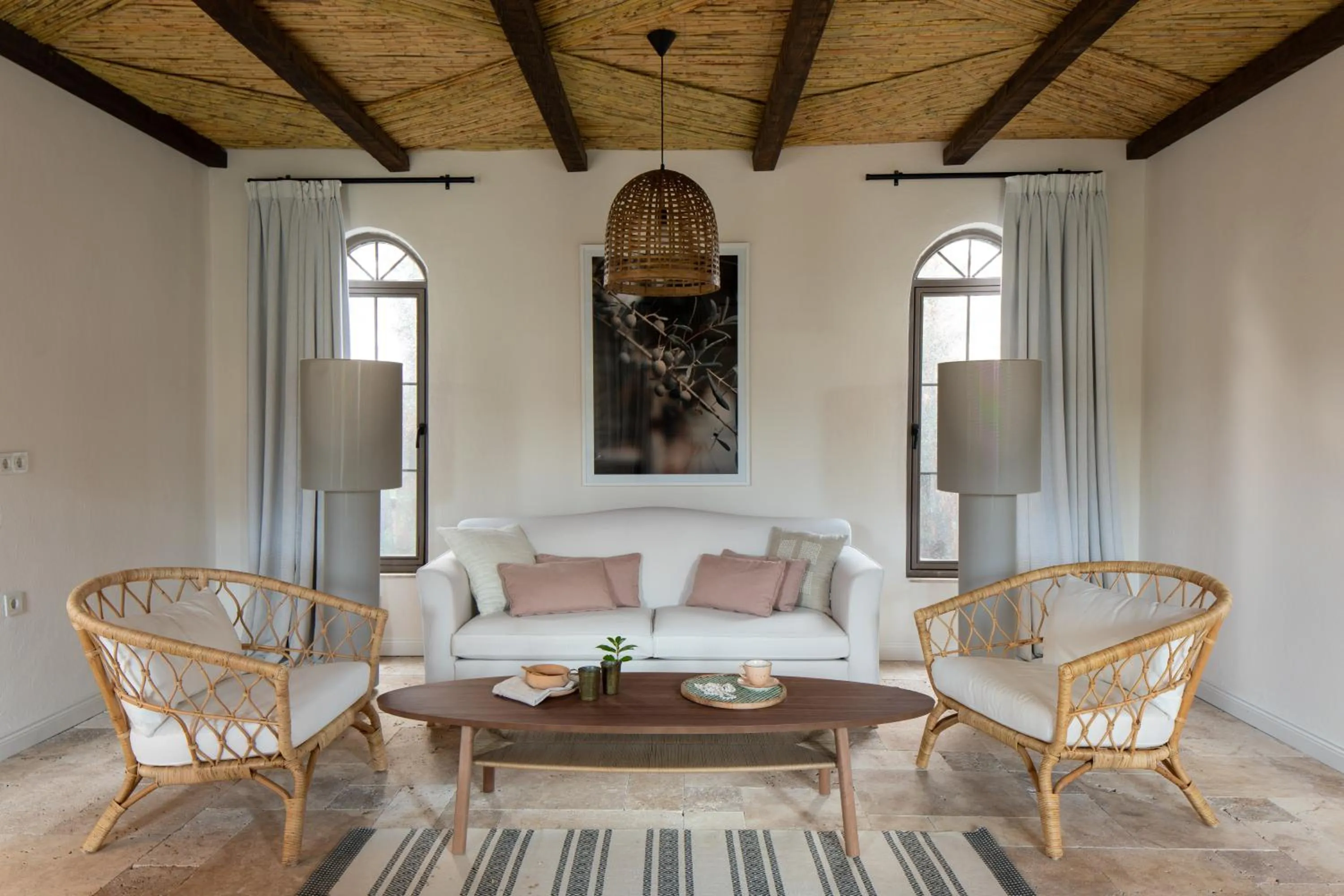 Seating area in Zigo's Hotel