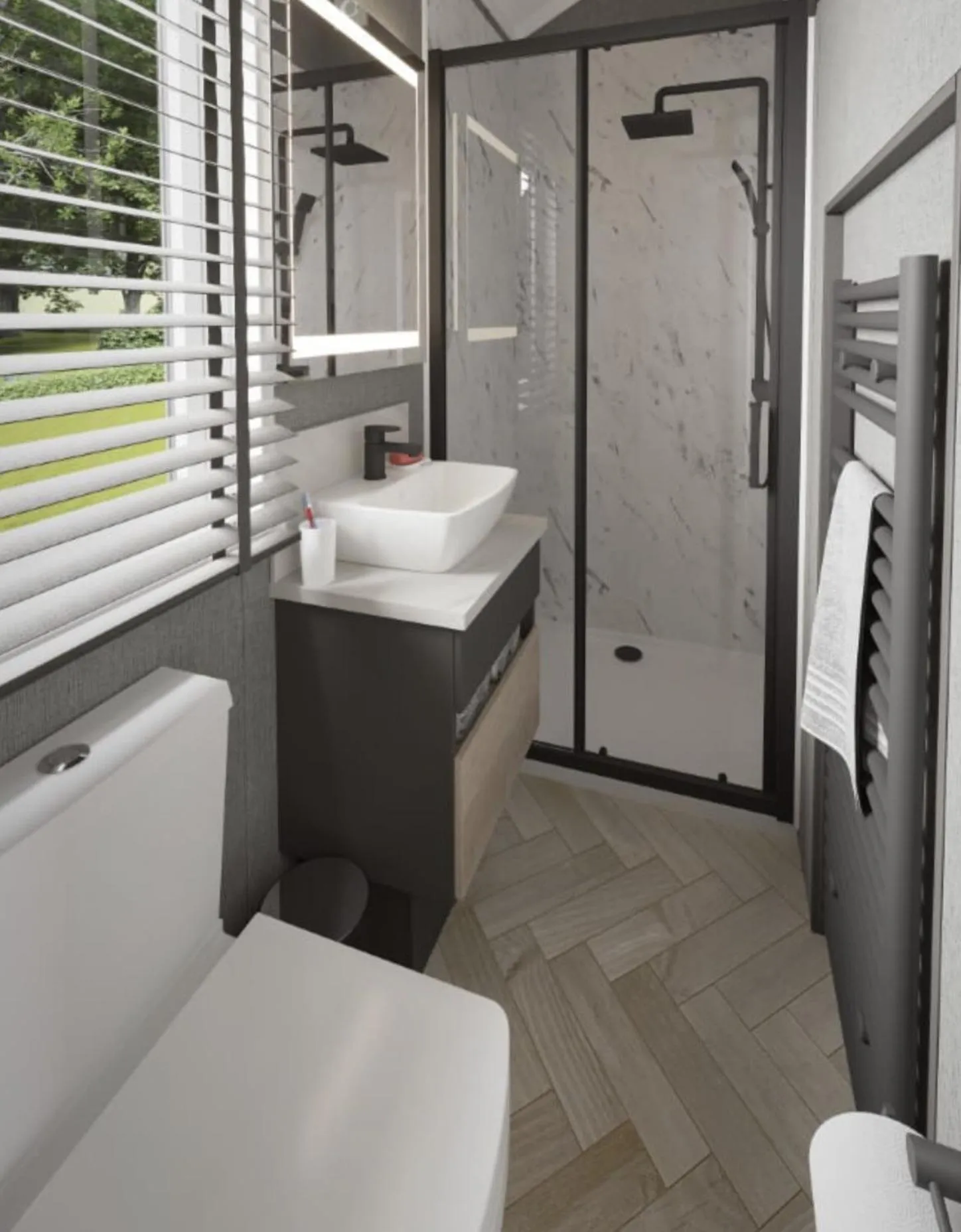 Bathroom in Aberdunant Hall