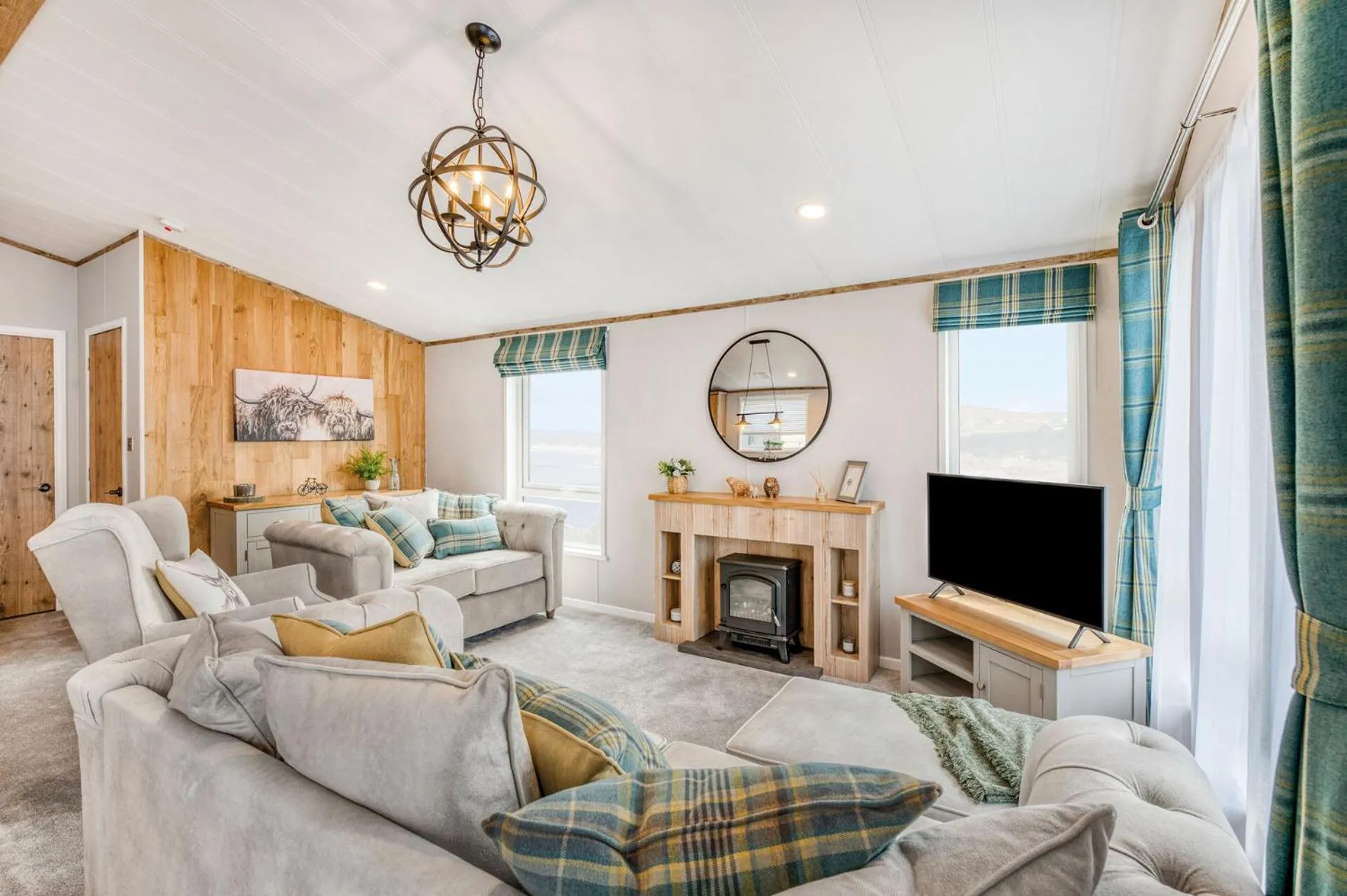 Living room in Aberdunant Hall