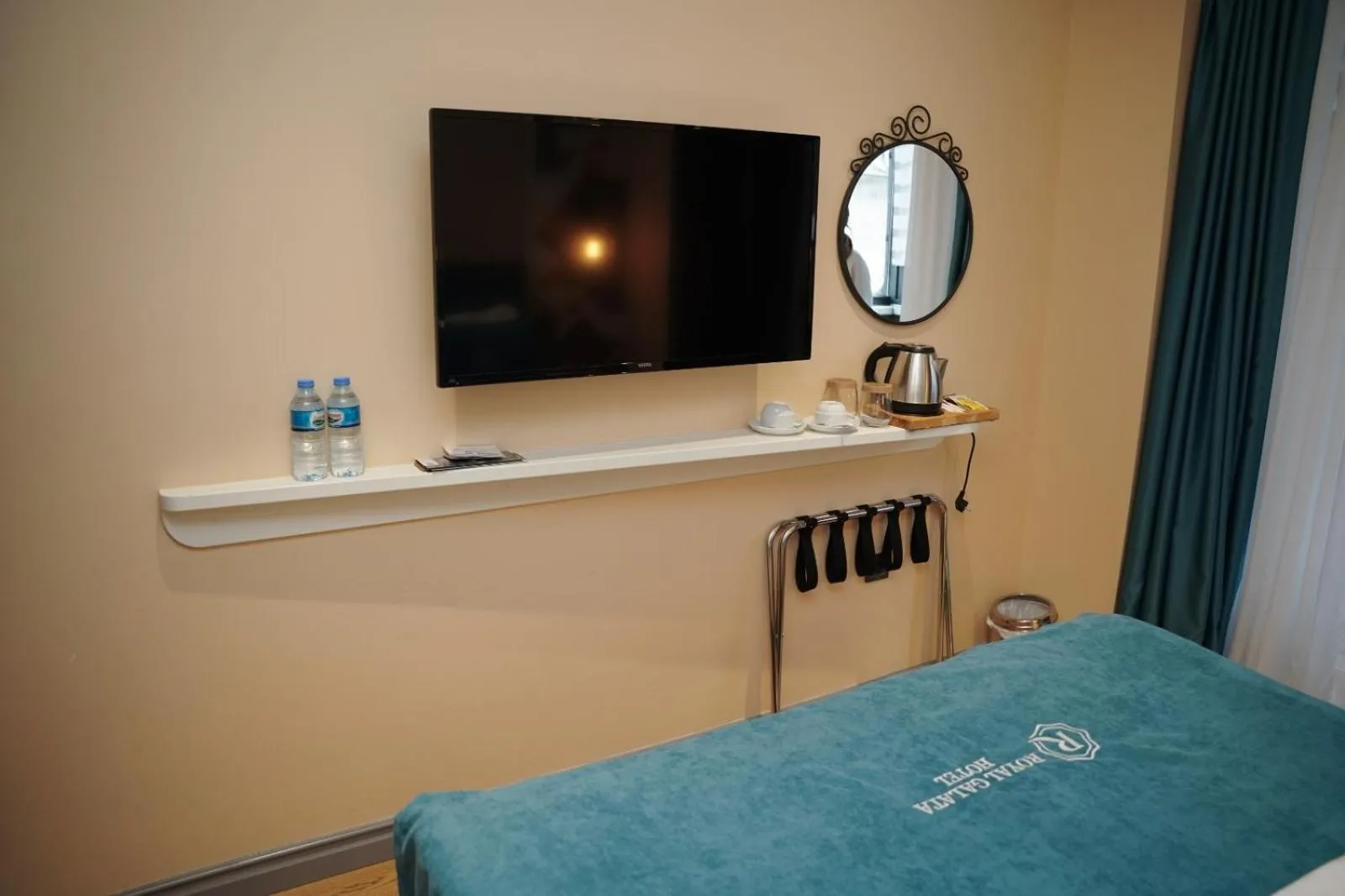 Bed in Royal Galata Hotel