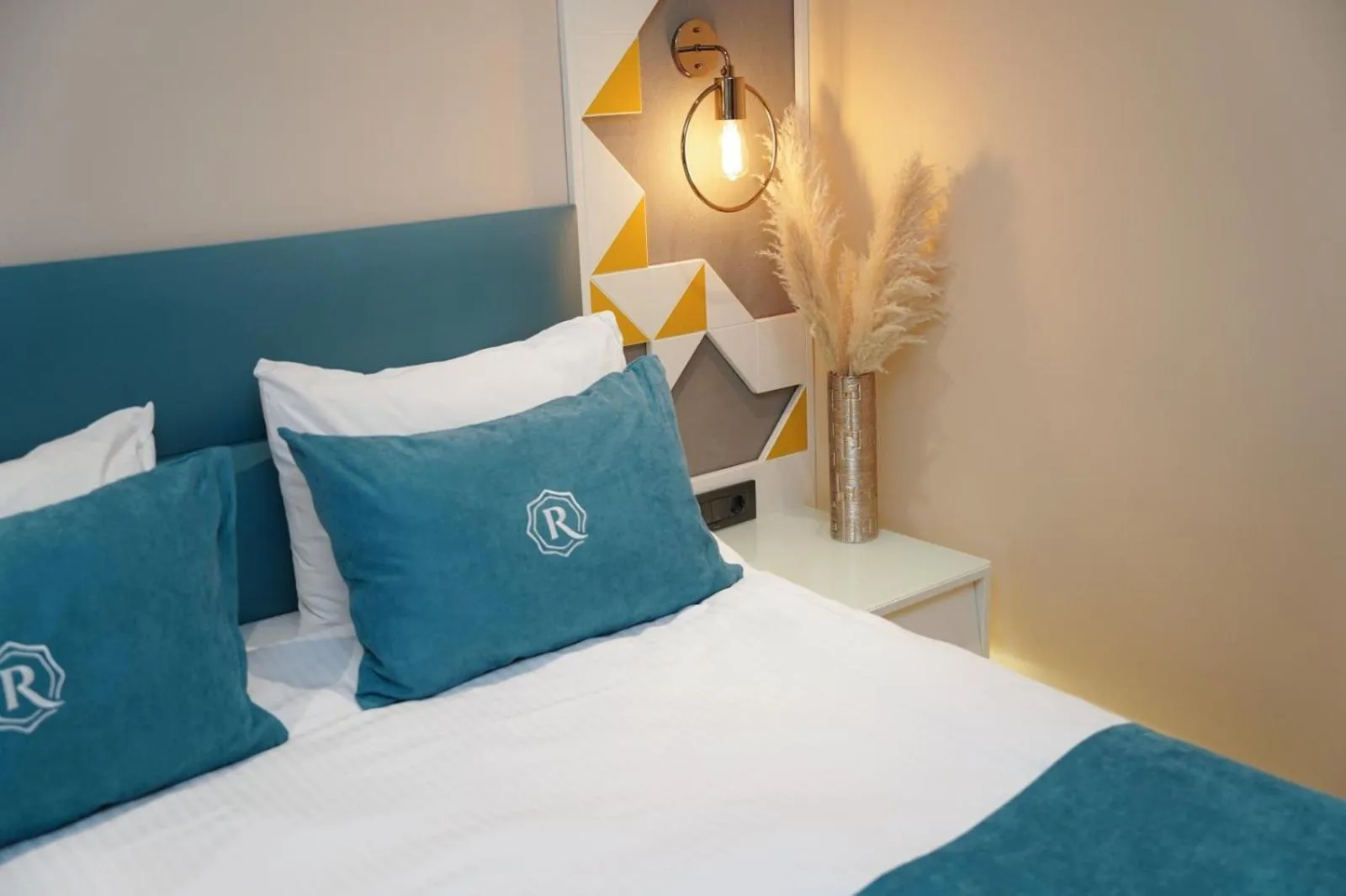 Bed in Royal Galata Hotel