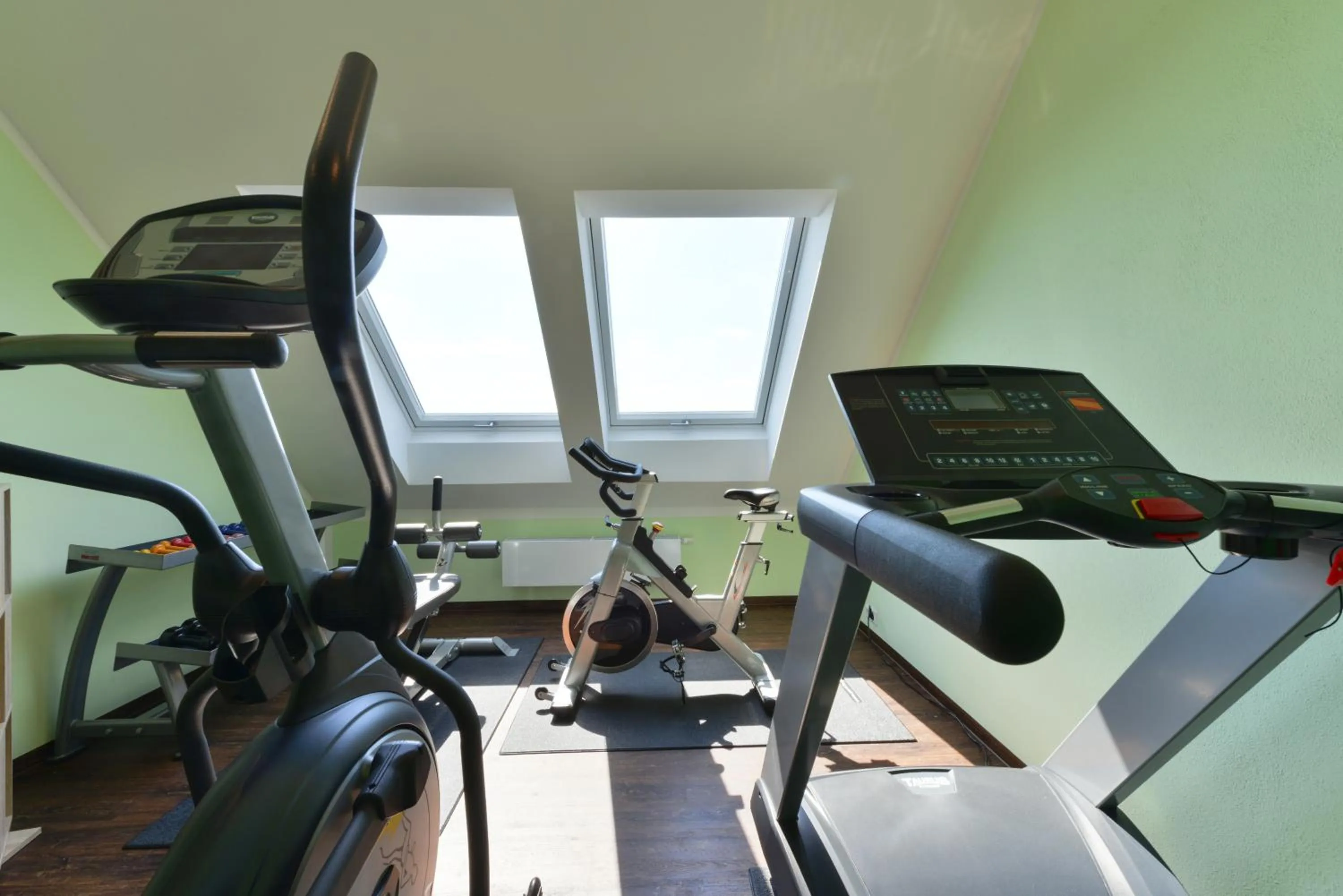 Fitness centre/facilities in Schade's Wohlfühlhotel