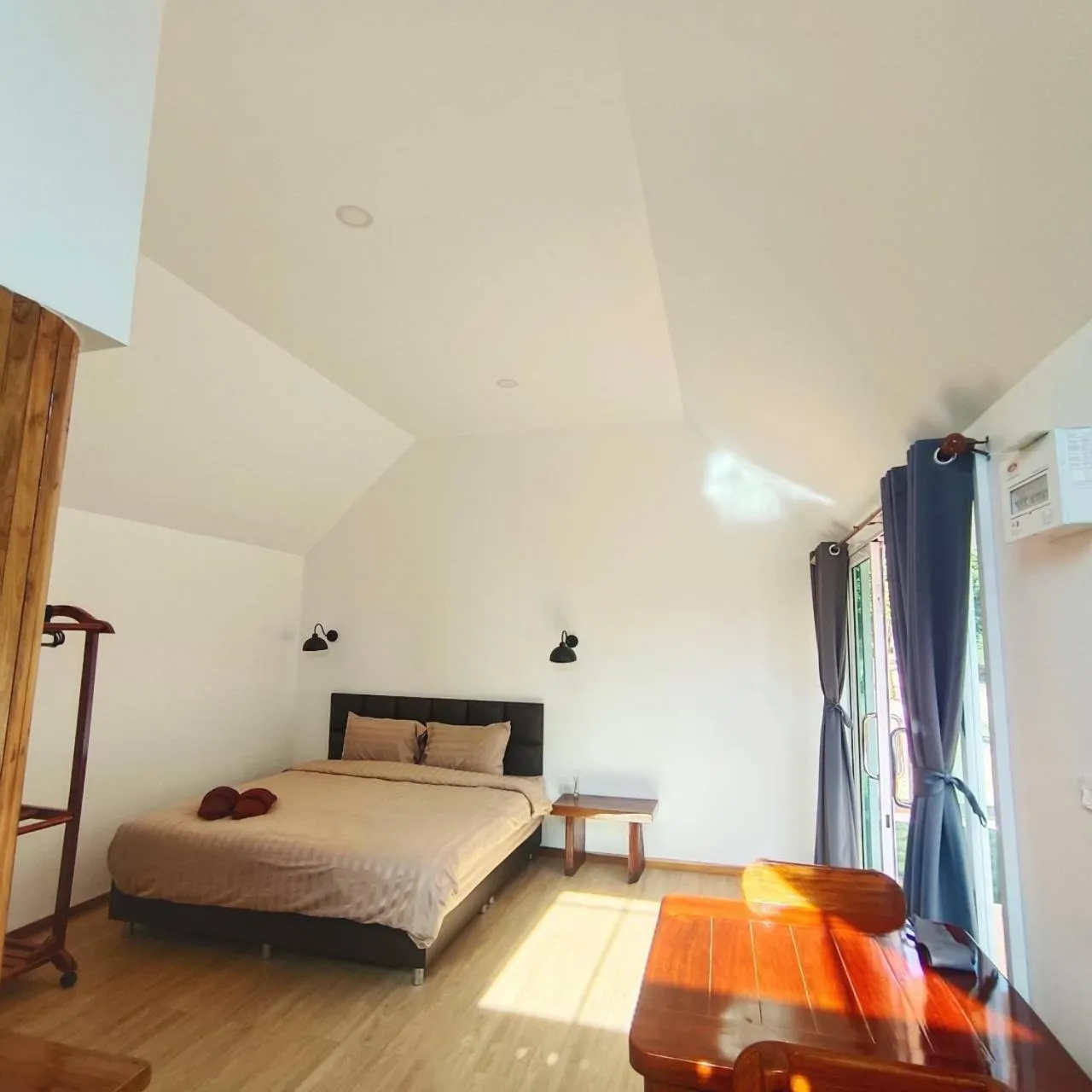 Bed in Koh kood Neverland beach resort