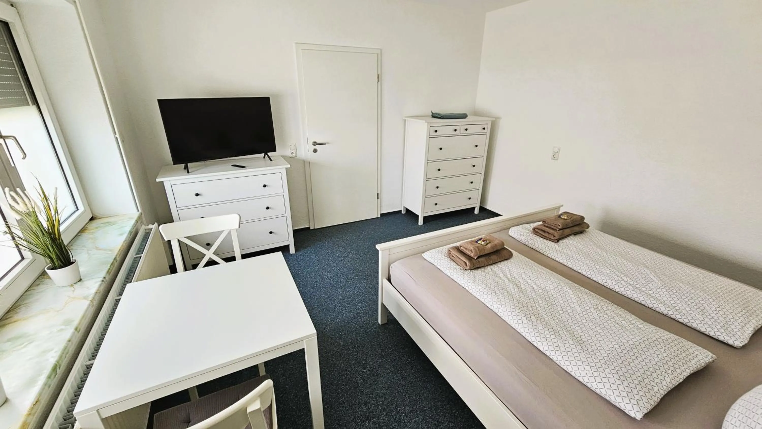 Bed in Hotel Dorfkrug Büsum