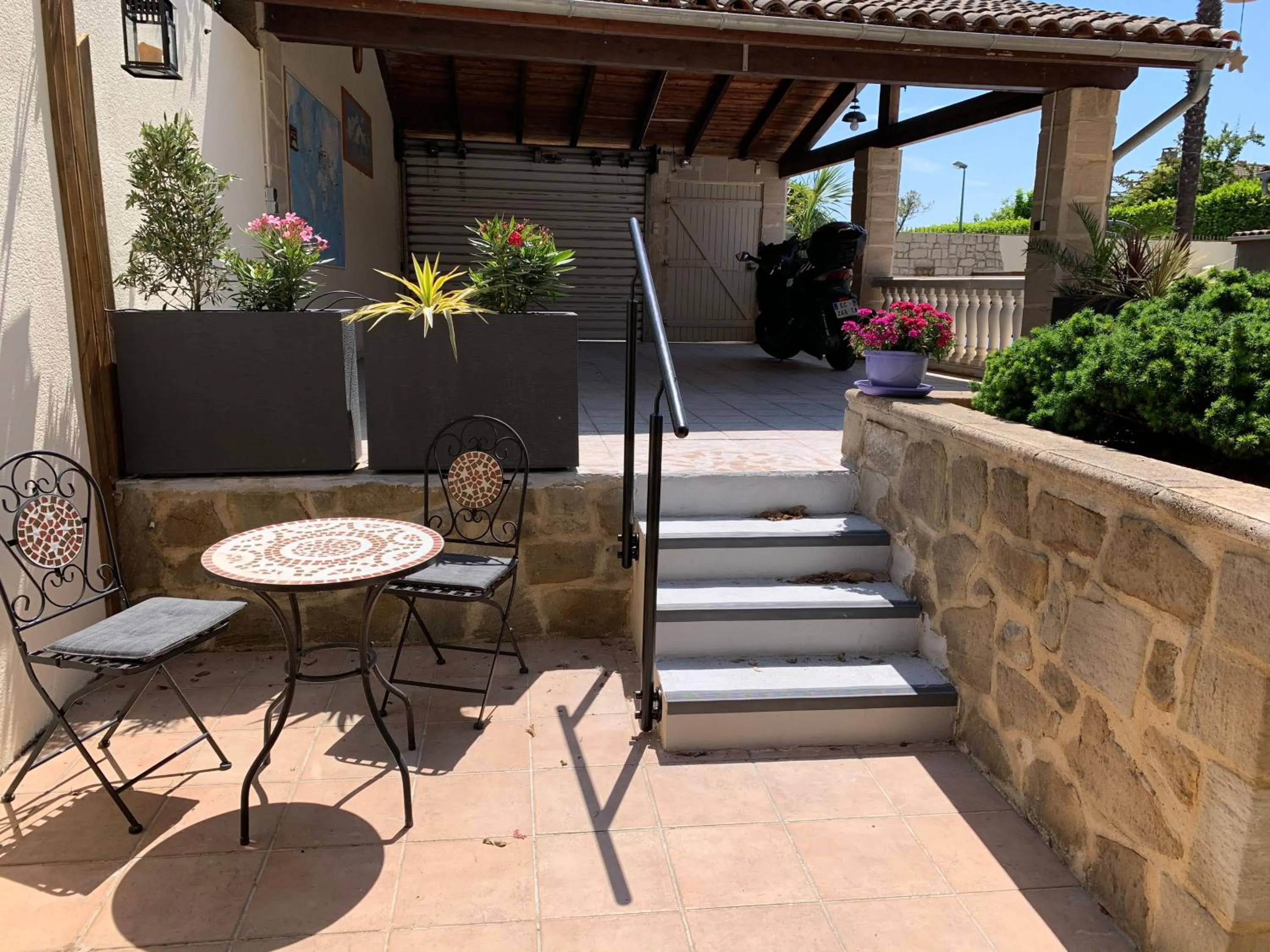 Balcony/Terrace in Villa Escandia