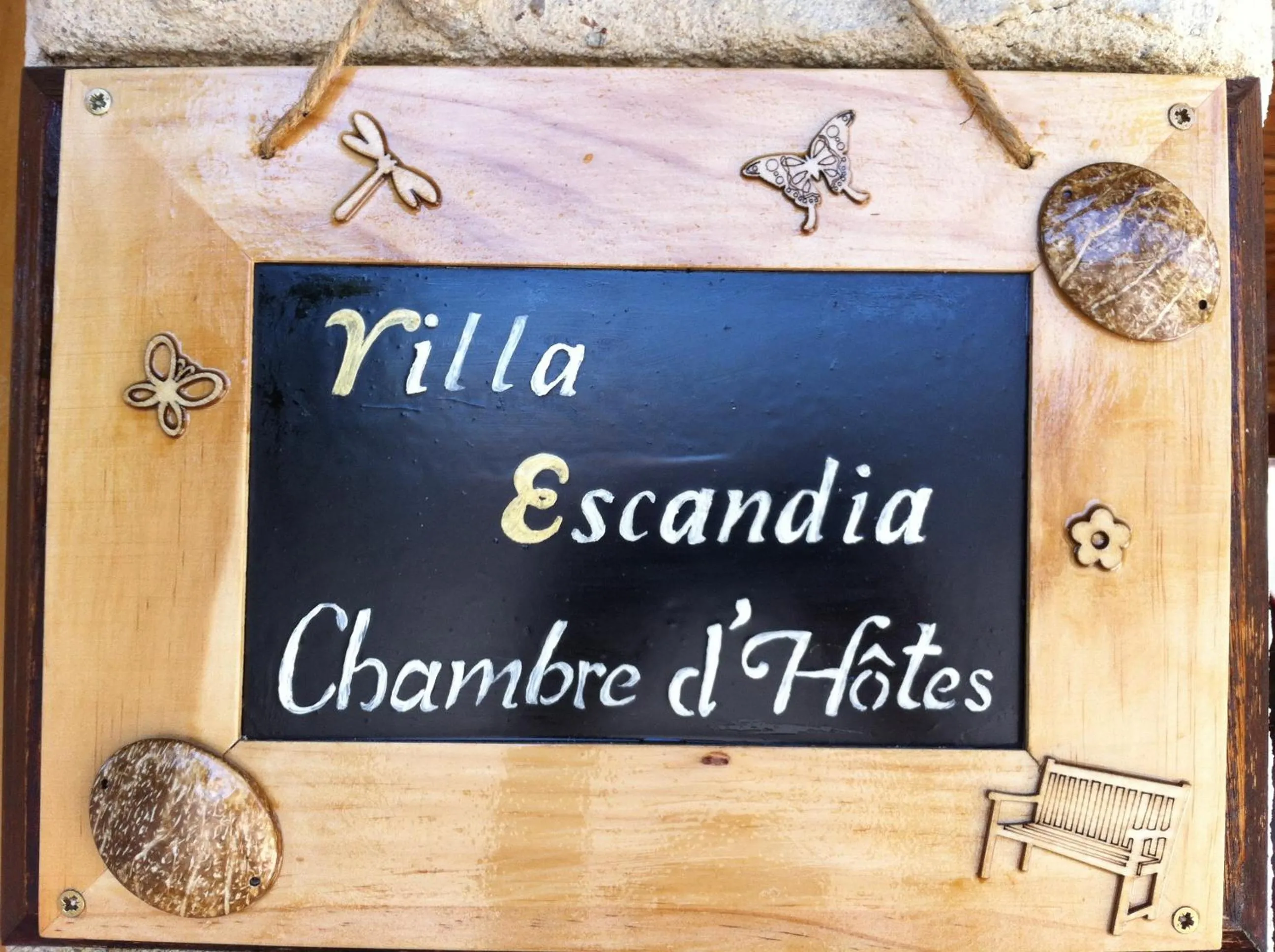 Property logo or sign in Villa Escandia