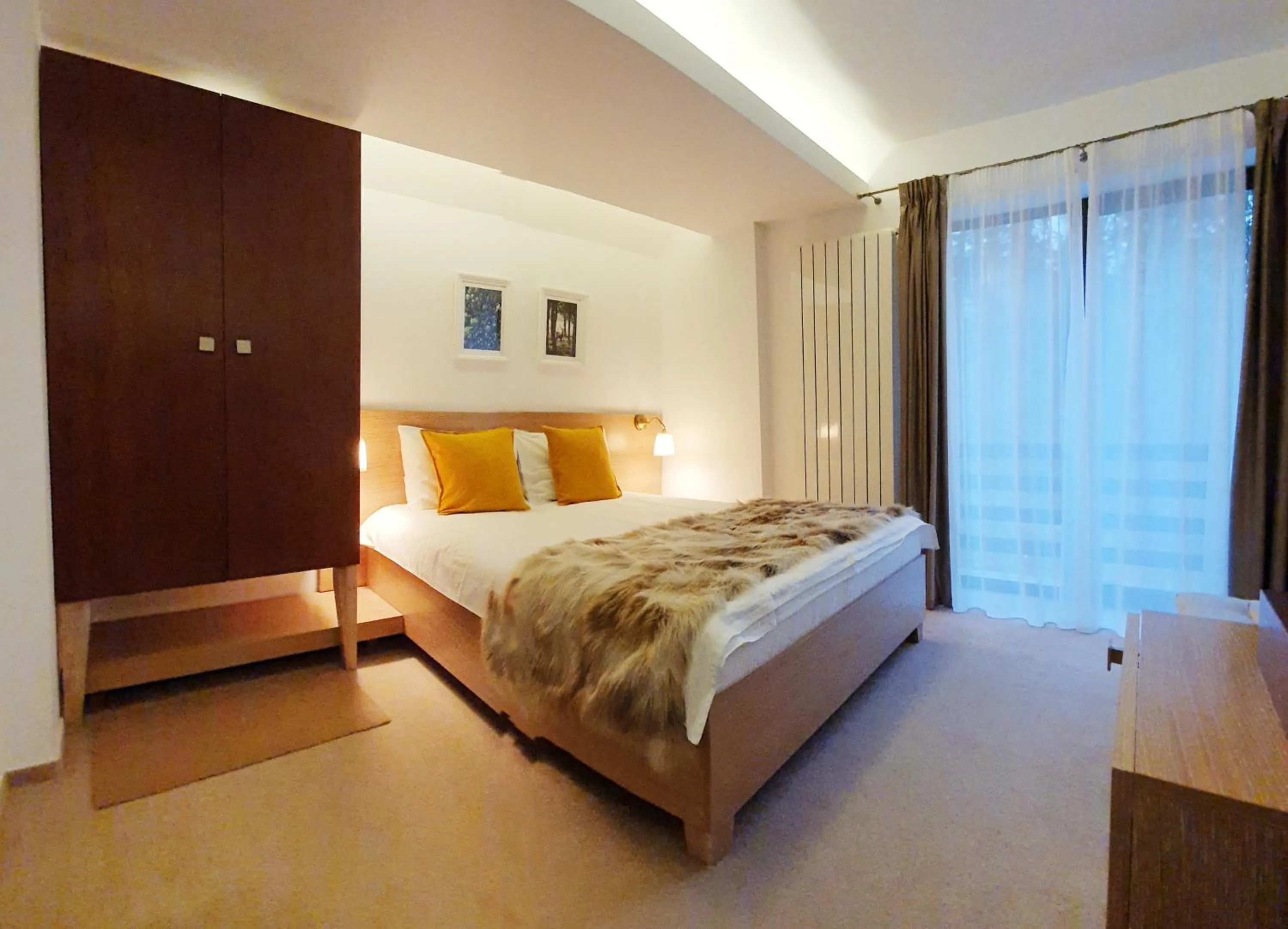 Photo of the whole room, Bed in Casa Varful Cu Dor