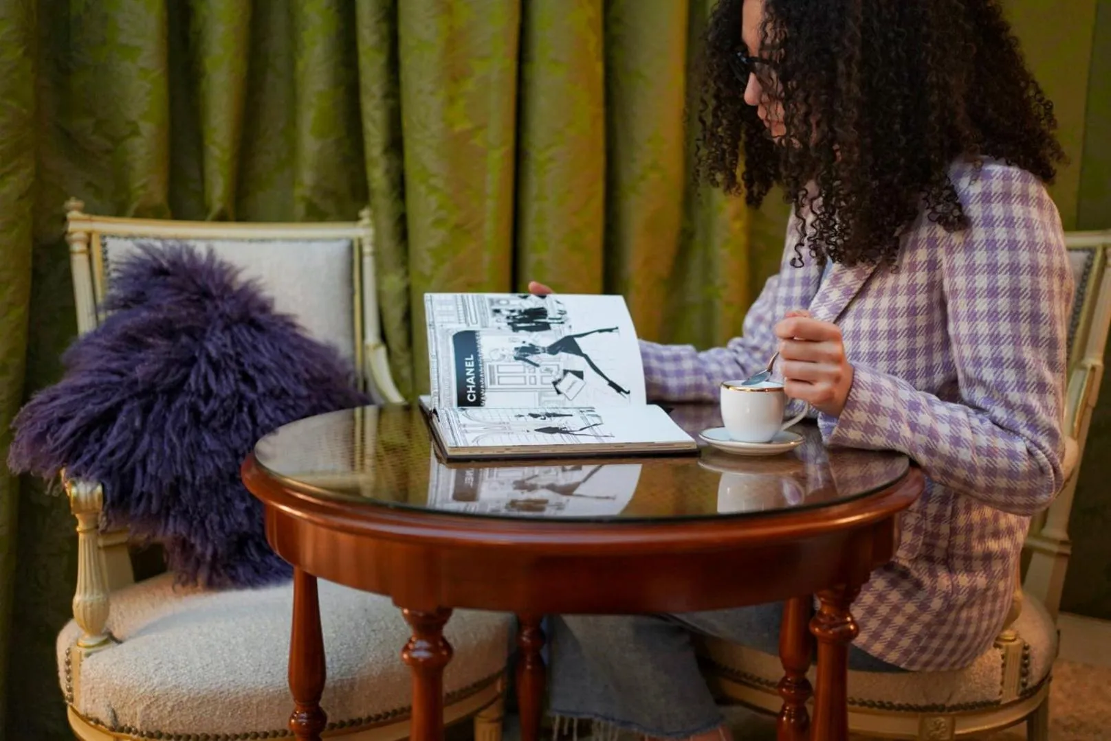 Seating area in Hotel De Seine