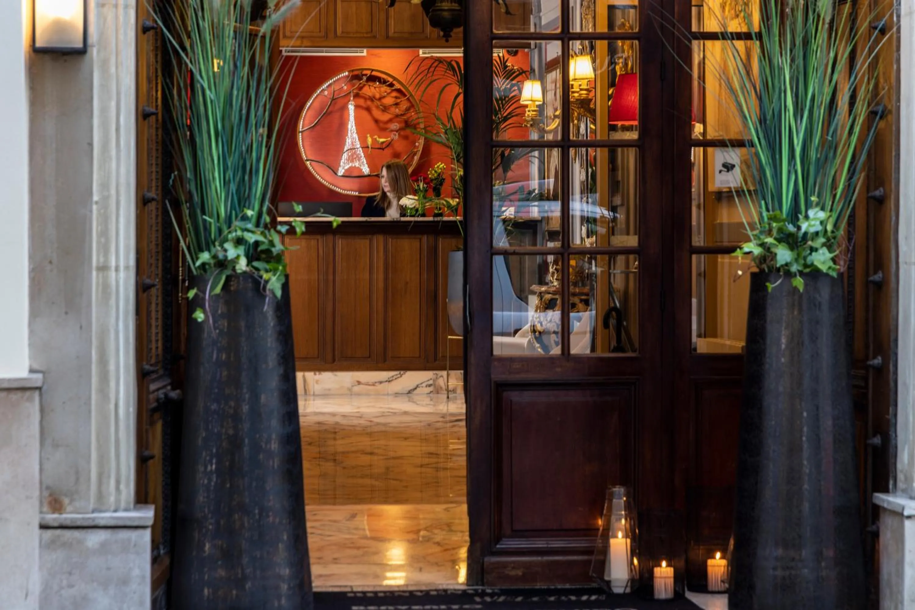 Lobby or reception in Hotel De Seine