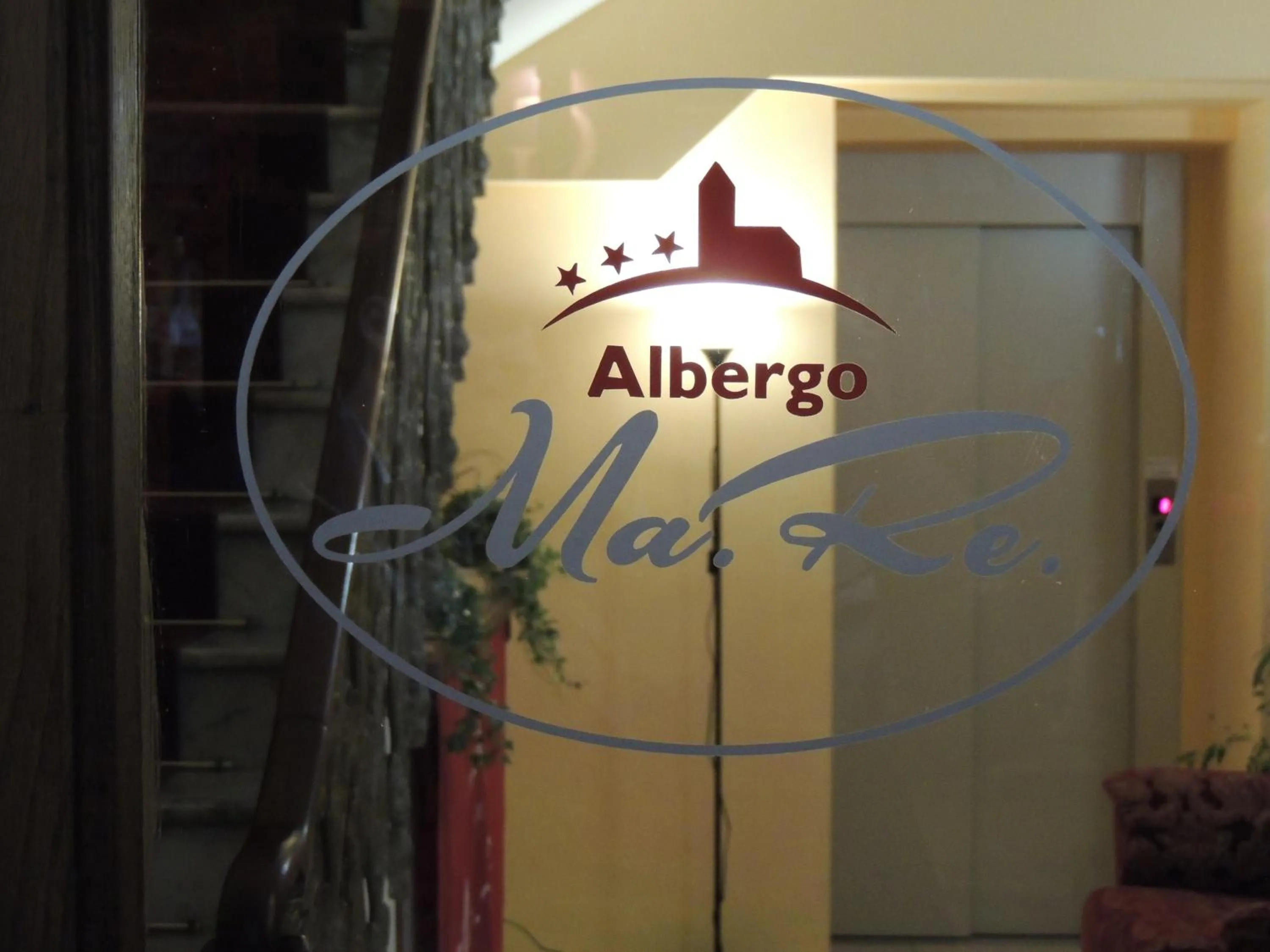 Decorative detail in Albergo Ma.Re