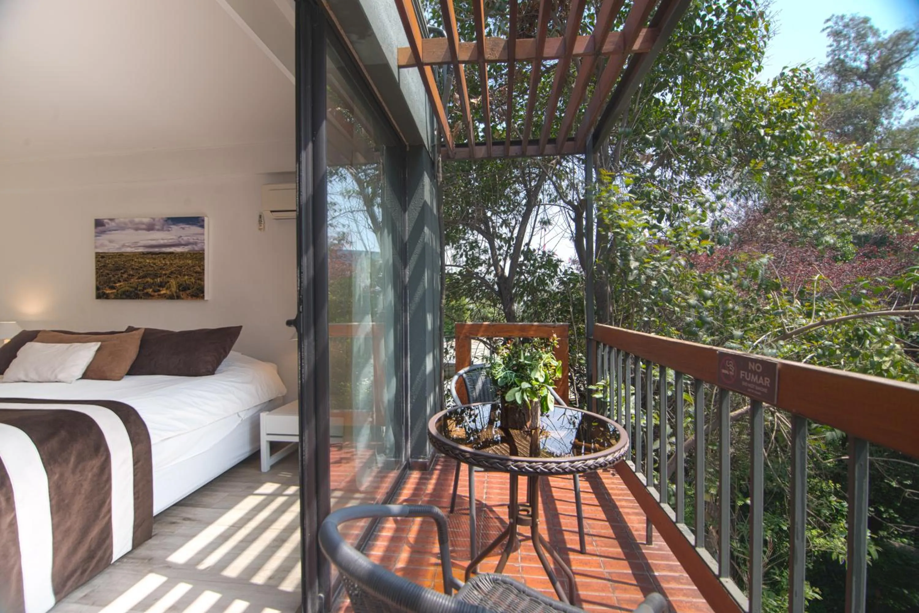 Bed in Hotel Acacias de Vitacura