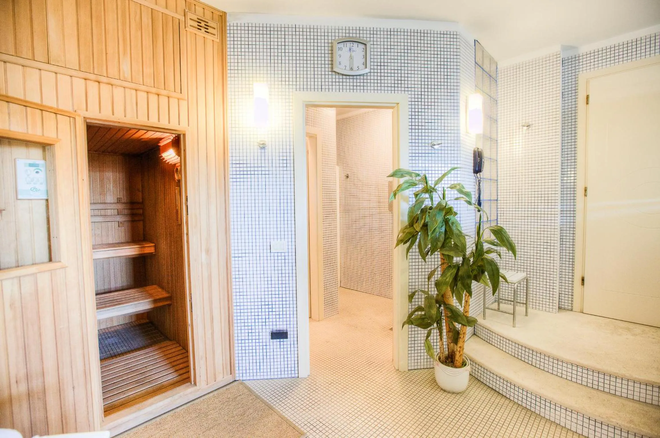 Sauna in Hotel San Francisco Spiaggia