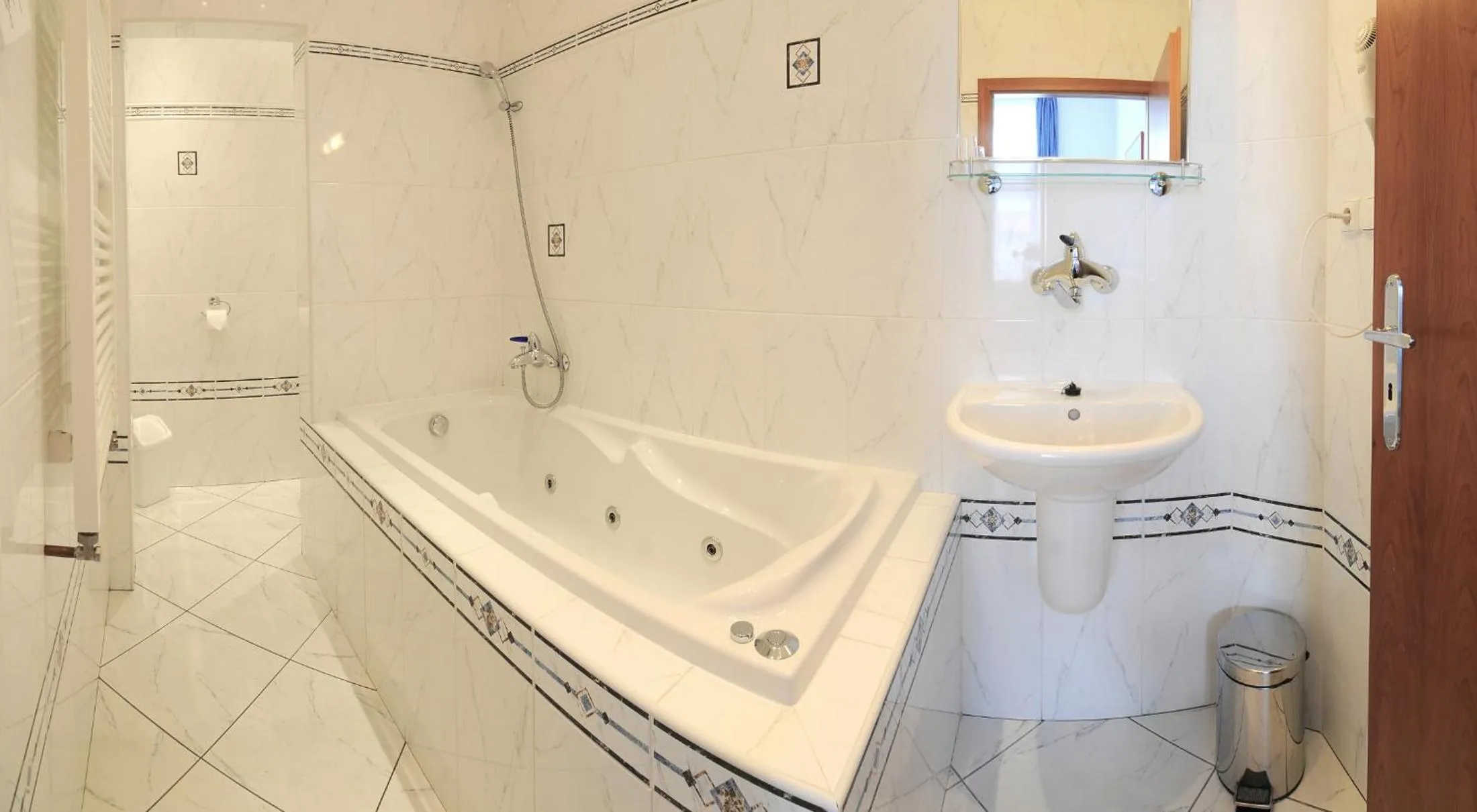 Bathroom in Wellness Hotel Svoboda