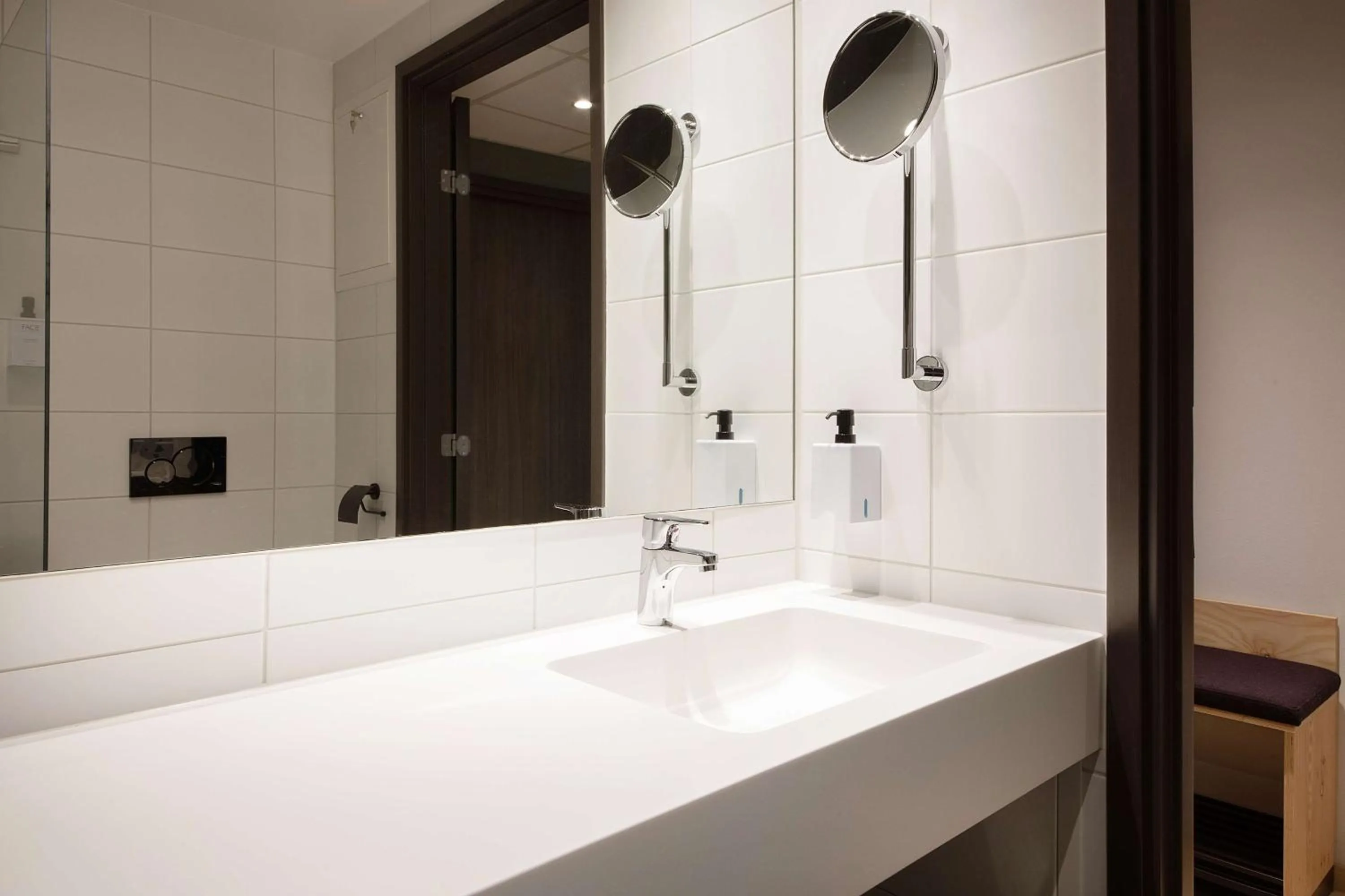 Bedroom in Scandic Voss