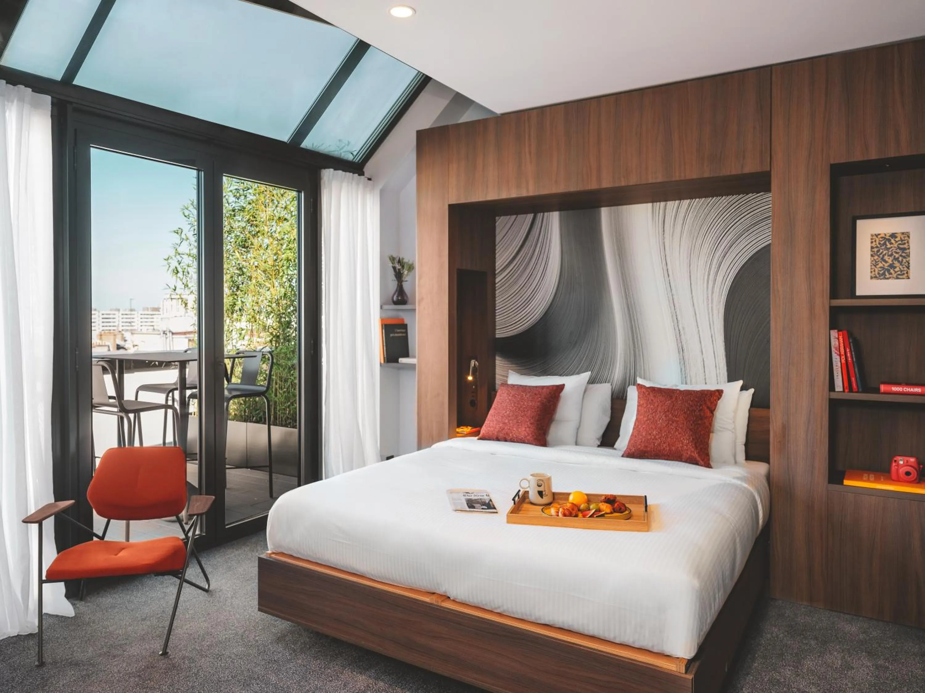 Bed in Novotel Paris Vaugirard Montparnasse