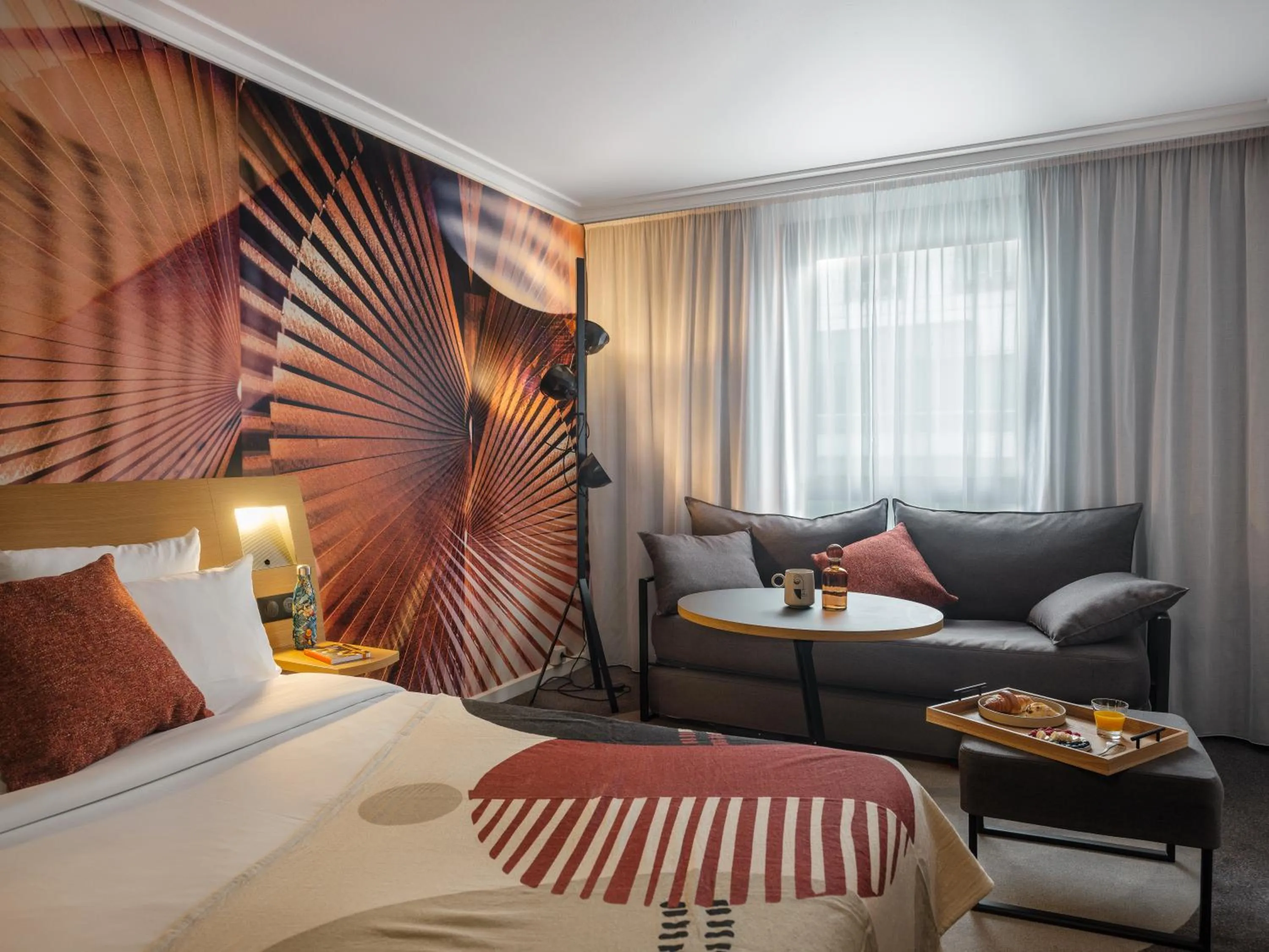 Bed in Novotel Paris Vaugirard Montparnasse