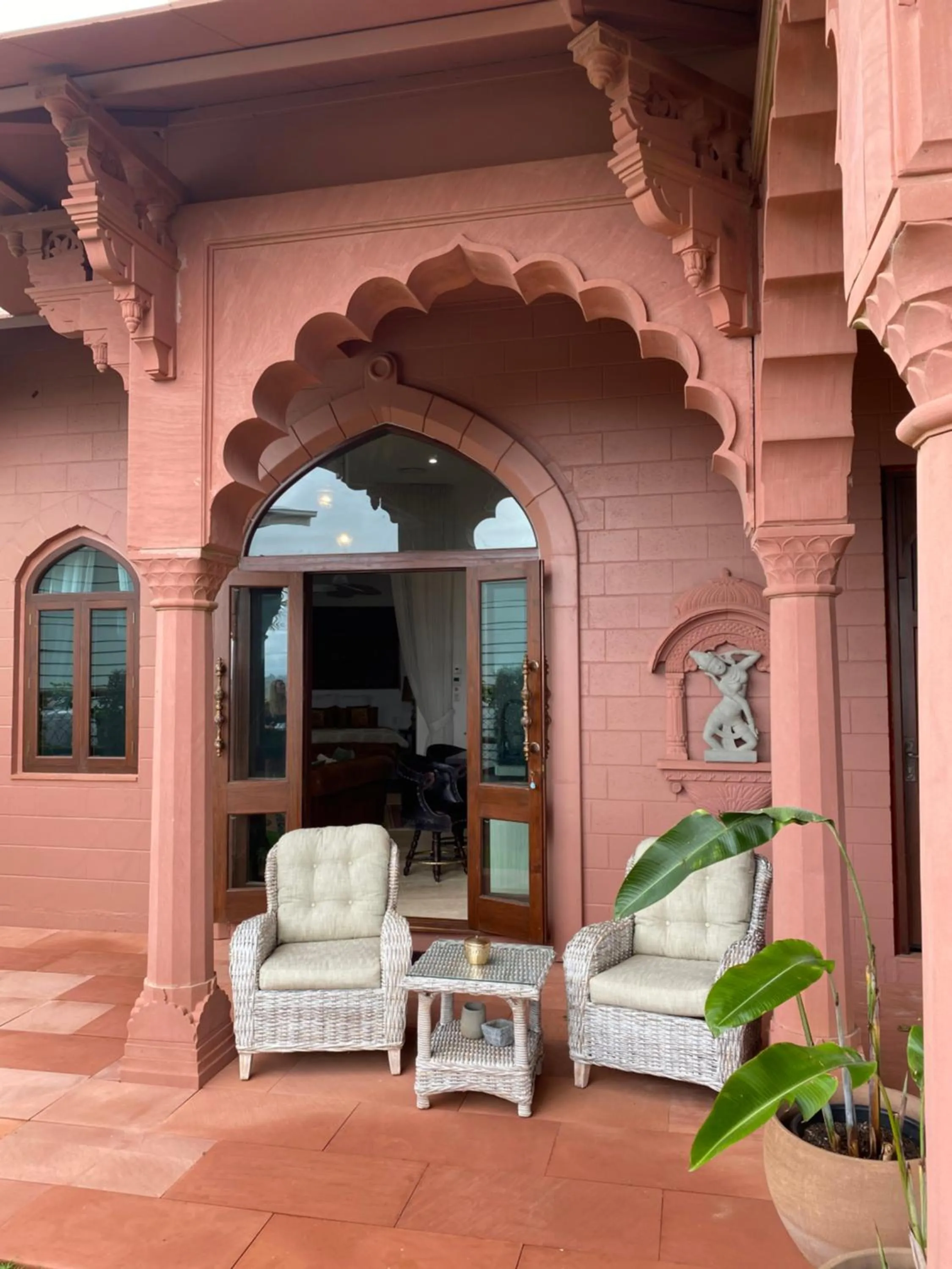 Patio in Jodha Bai Retreat