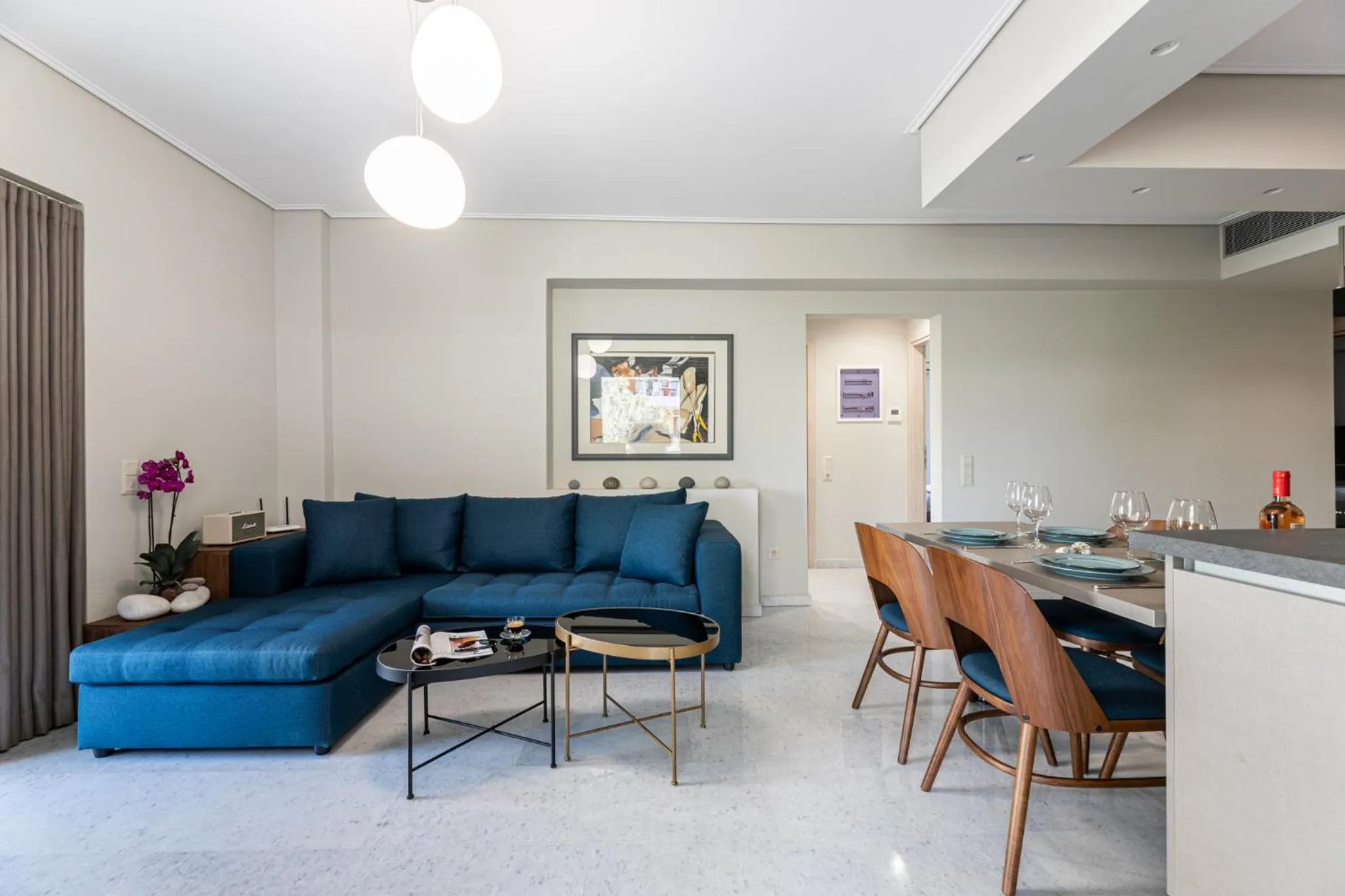 Living room in Olygreen Athens Residences