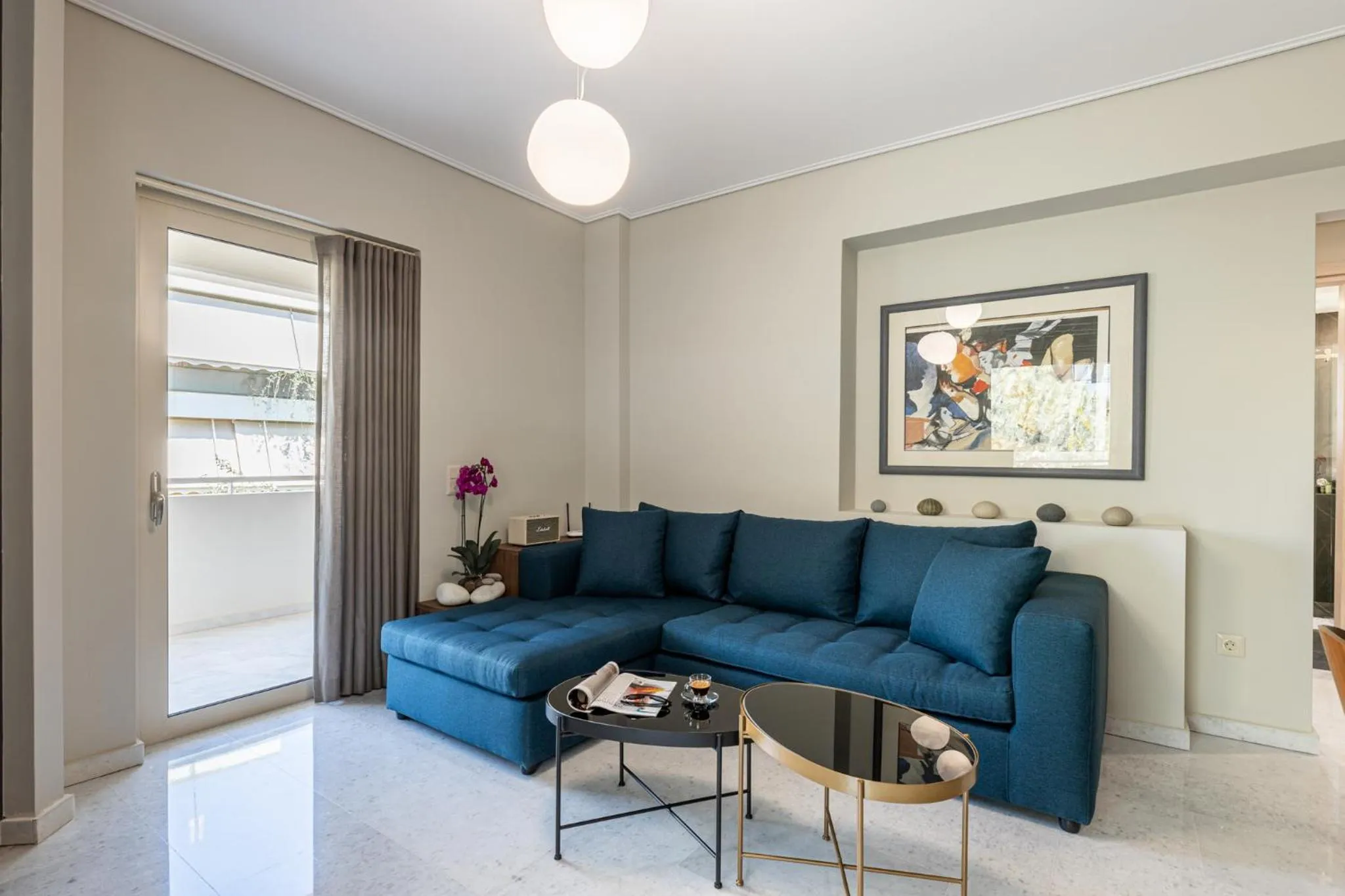 Living room in Olygreen Athens Residences