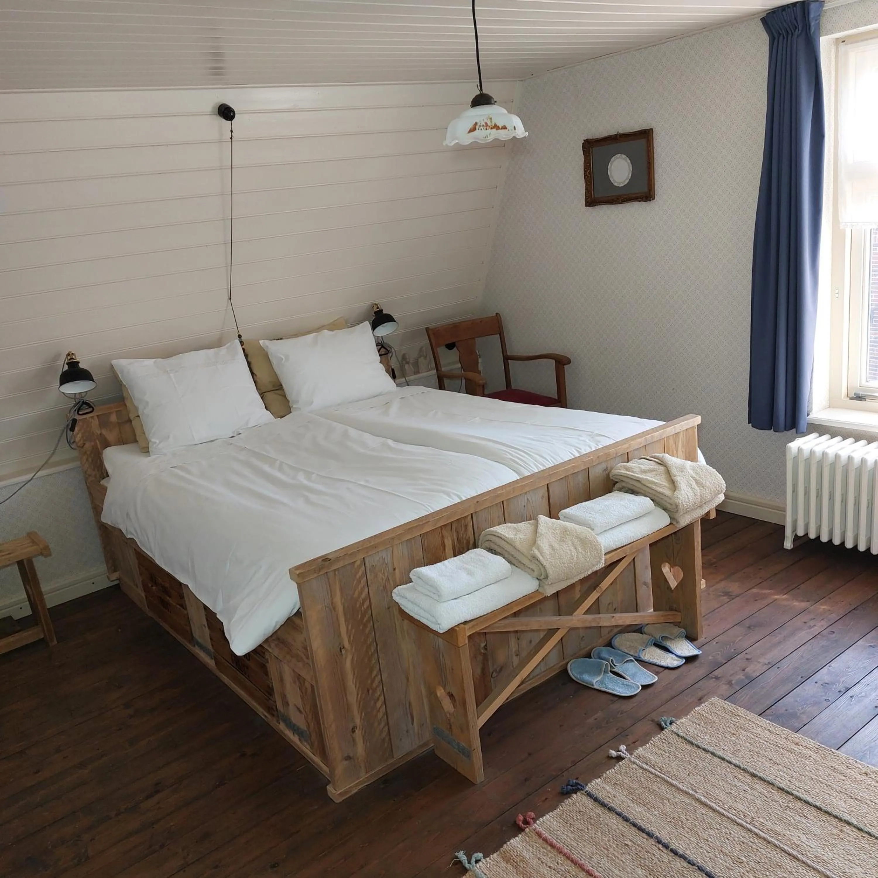 Bedroom, Bed in Bed&Breakfast ons Oda
