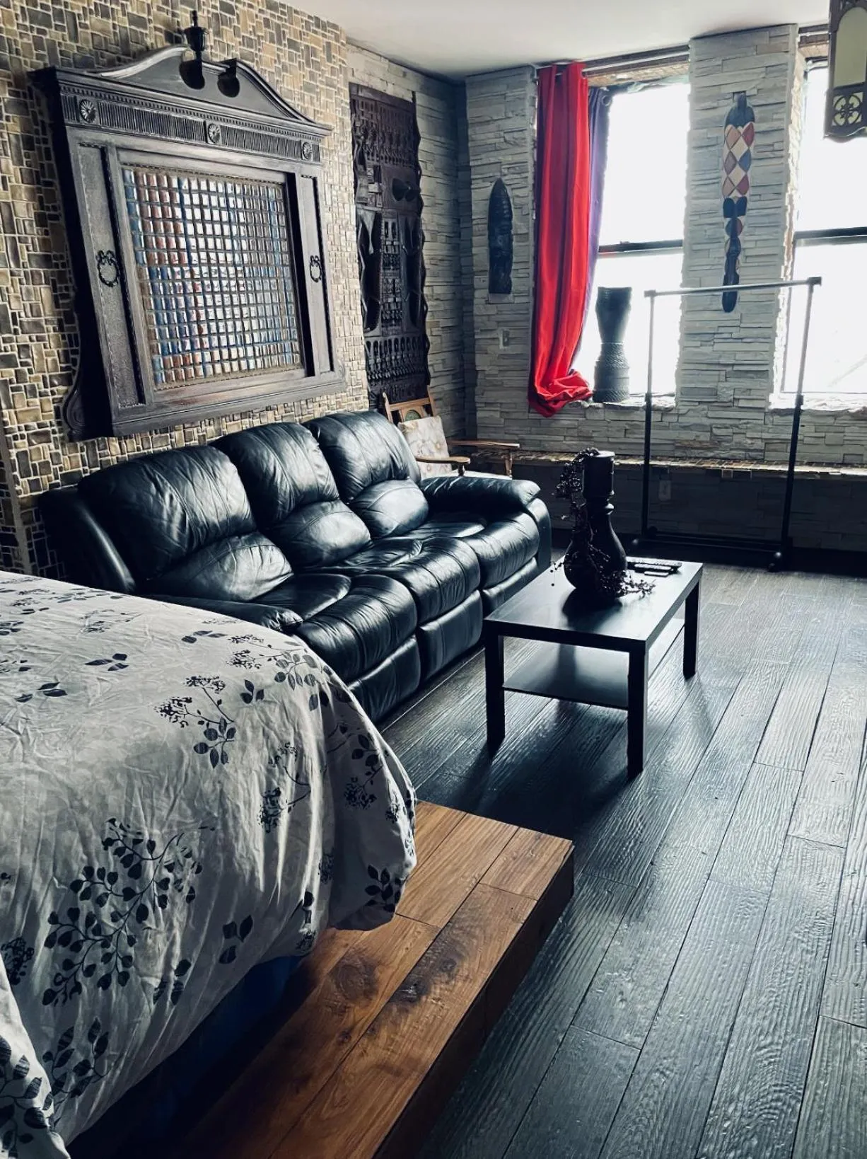 Shower in NYC Townhouse Apartment