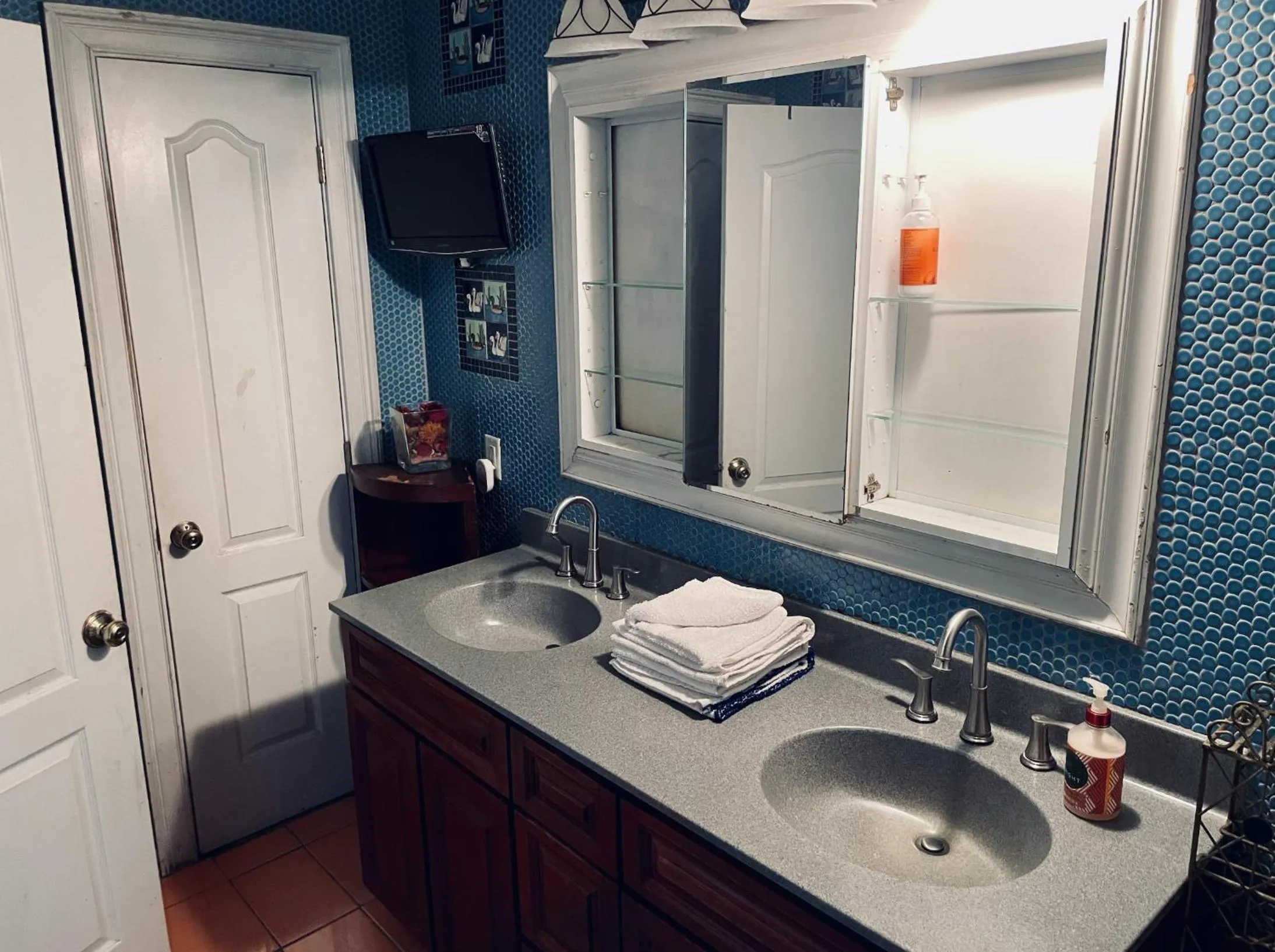 Bathroom in NYC Townhouse Apartment