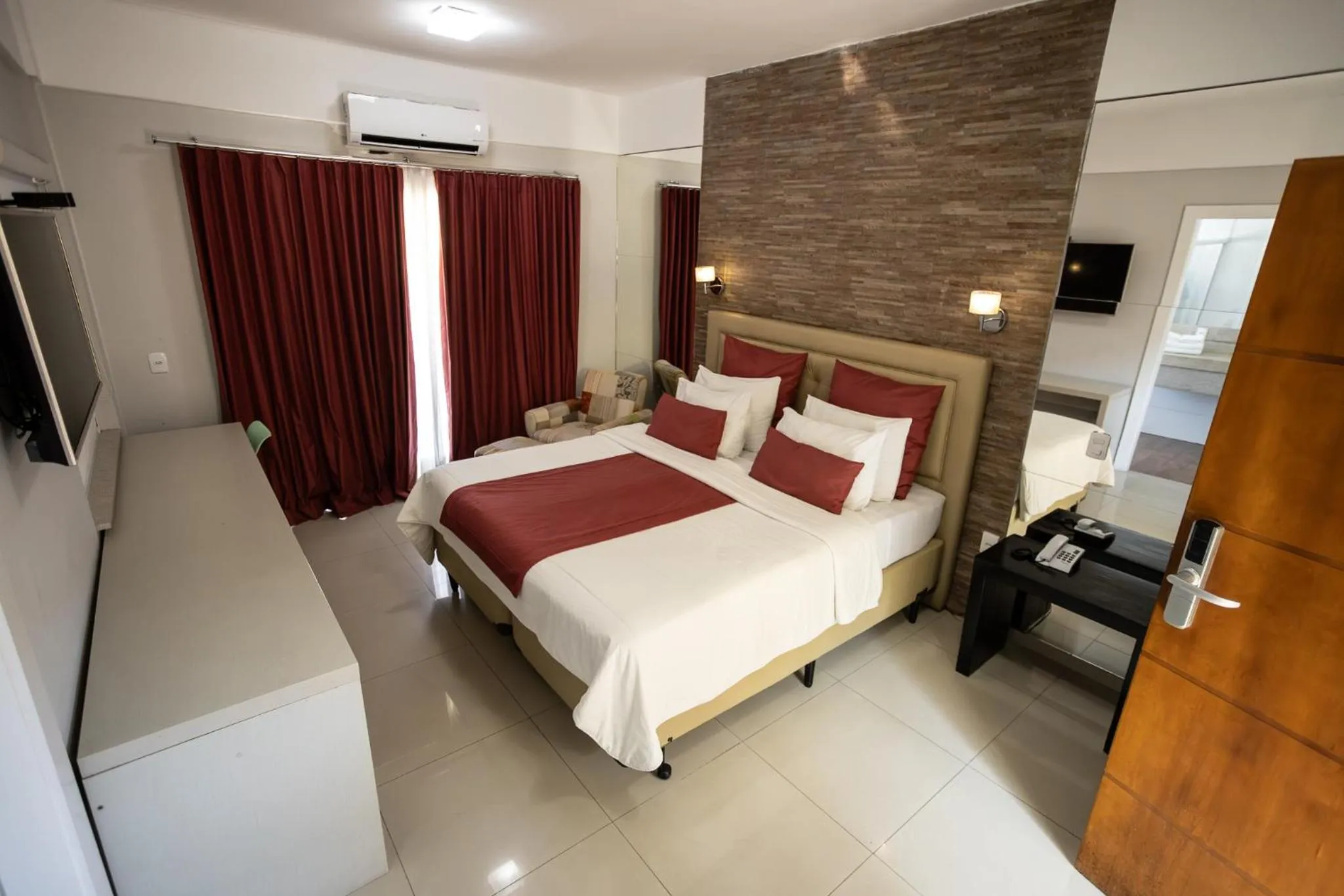 Bed in Hotel Terras da Finlândia