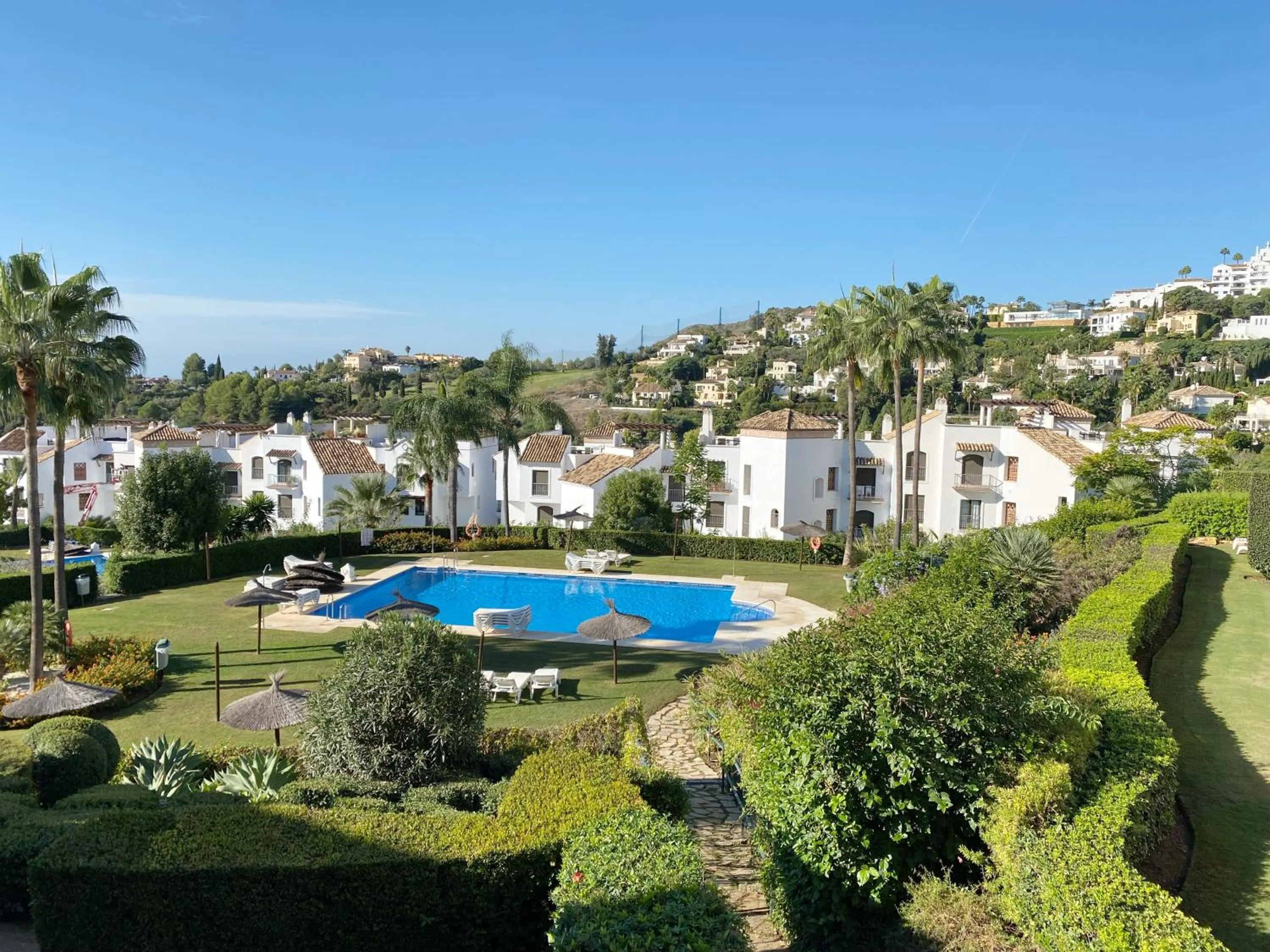 Pool view in LOS ARQUEROS GOLF APARTMENTS