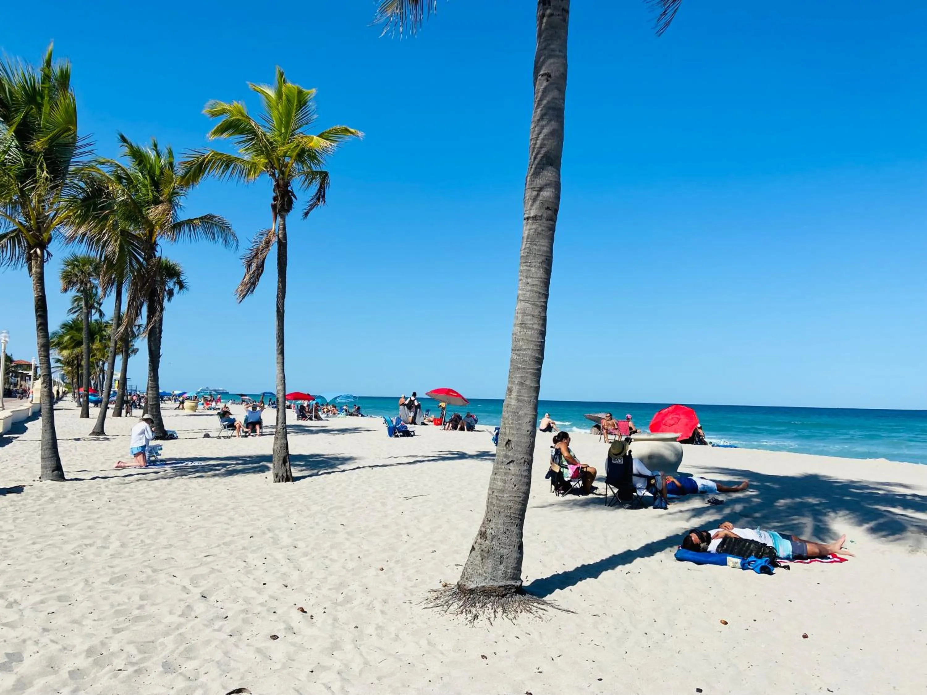 People in Beach Tide Motel