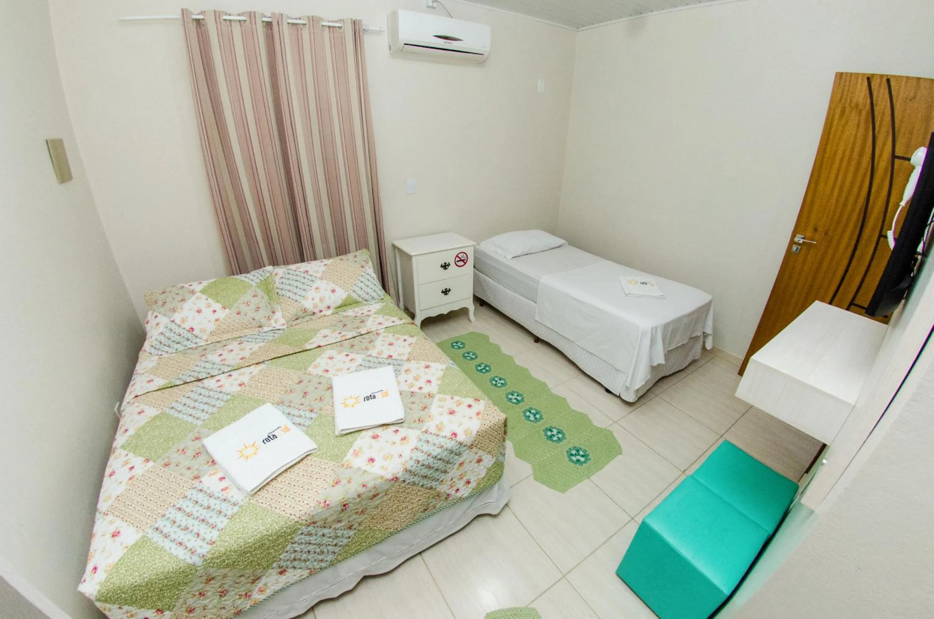 Bedroom, Bed in Pousada Rota do Sol