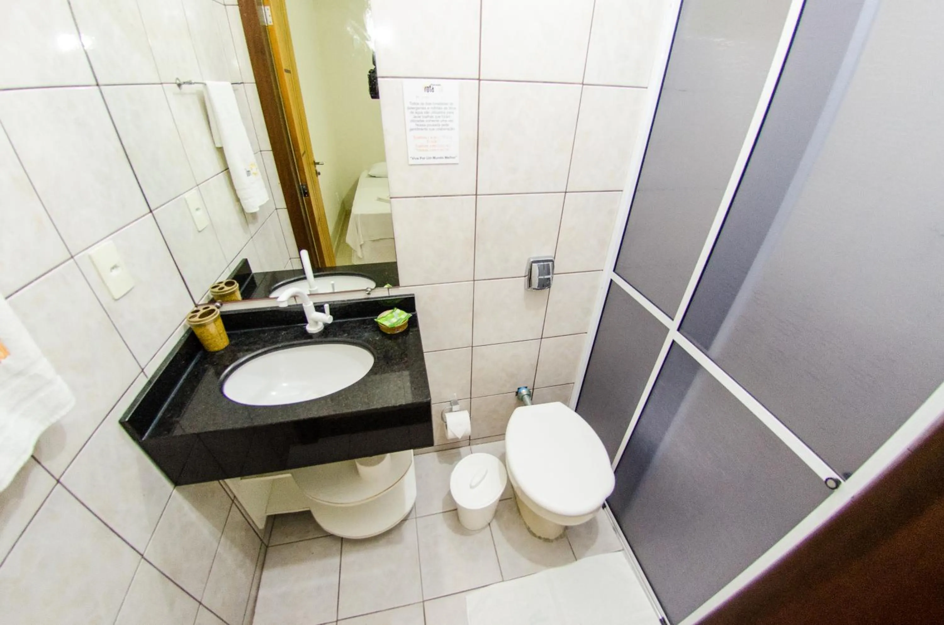 Bathroom in Pousada Rota do Sol