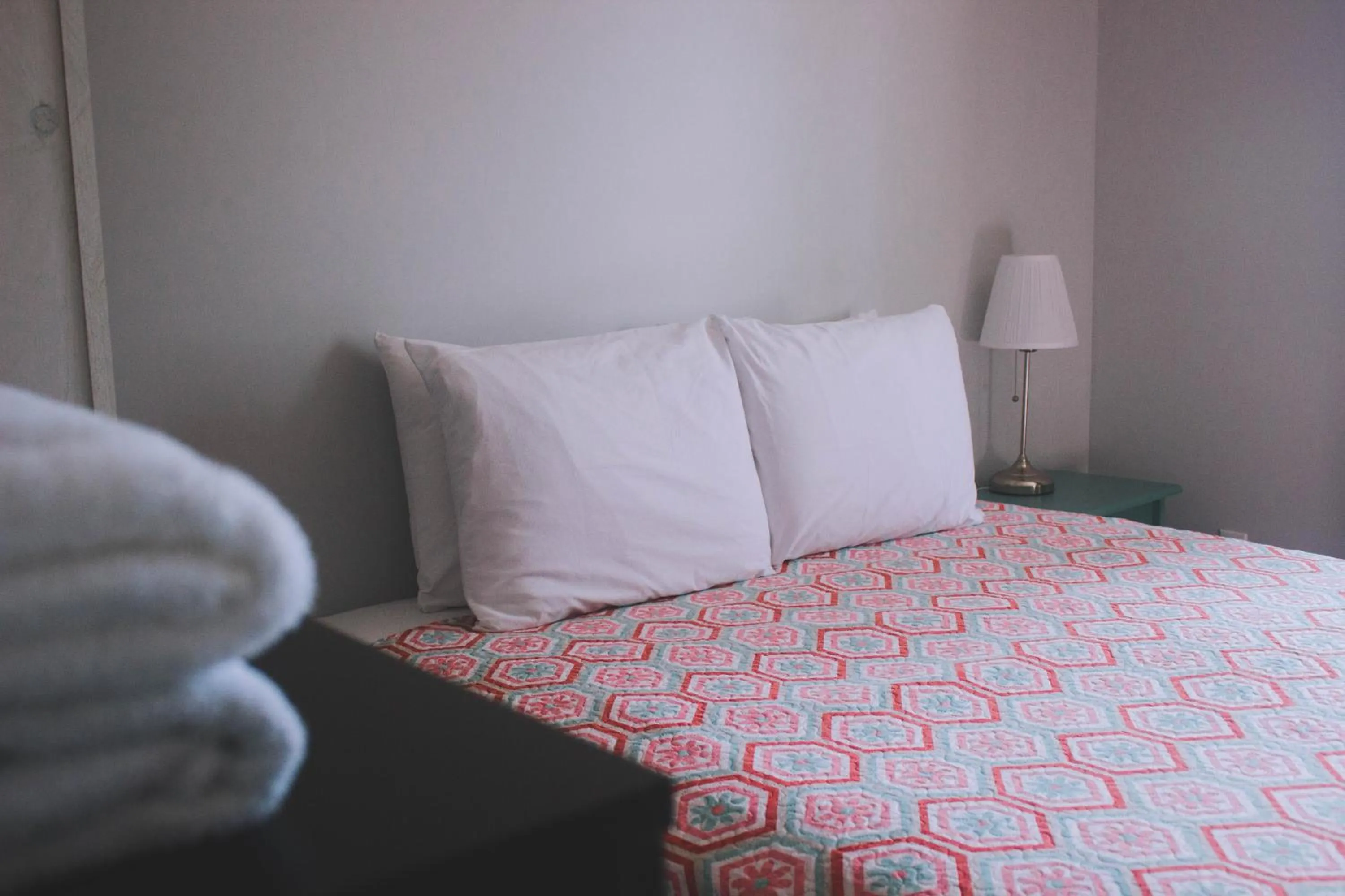 Bed in Hidden Acres Cottages