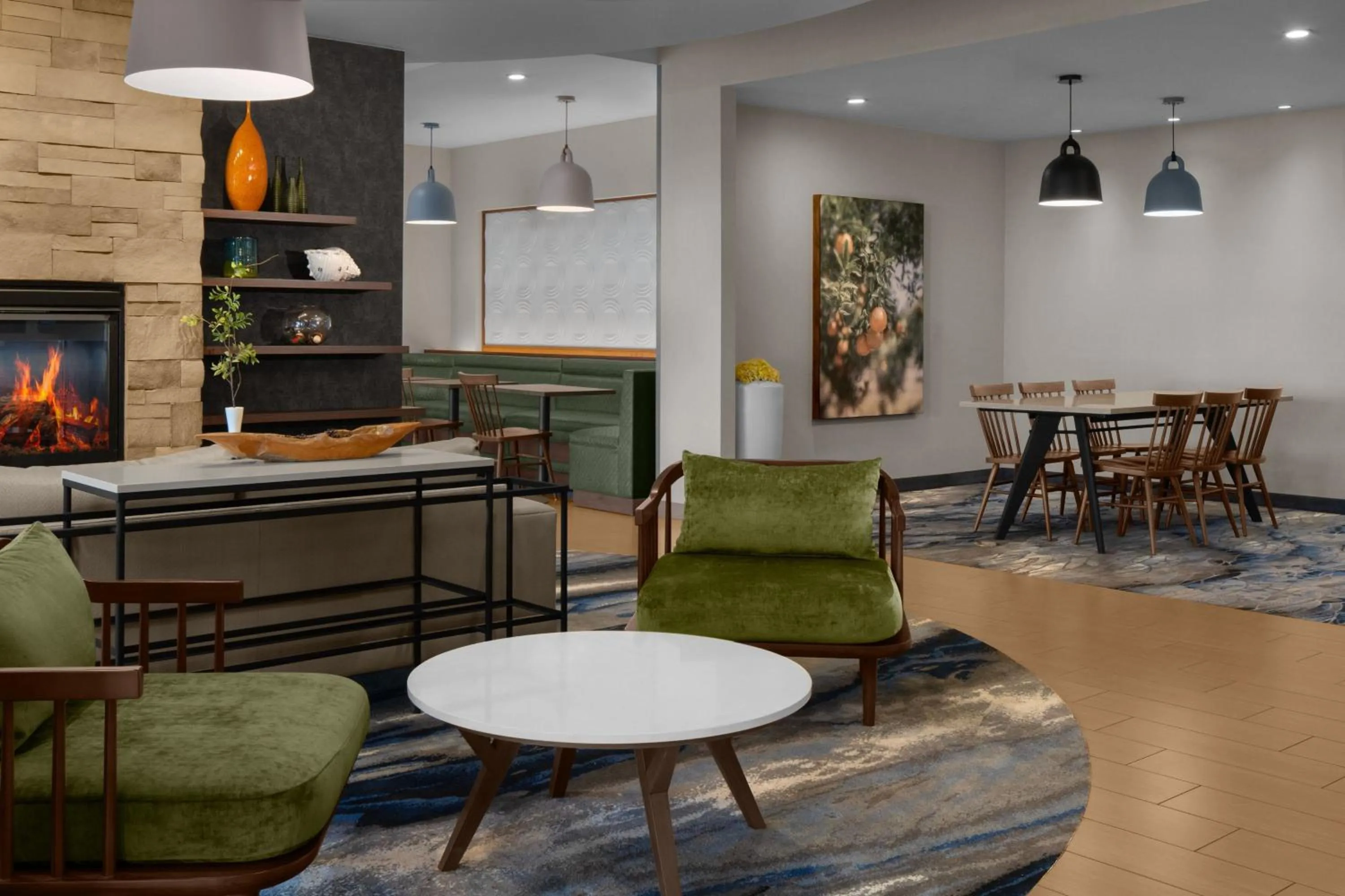 Lobby or reception in Fairfield Inn & Suites by Marriott Tustin Orange County