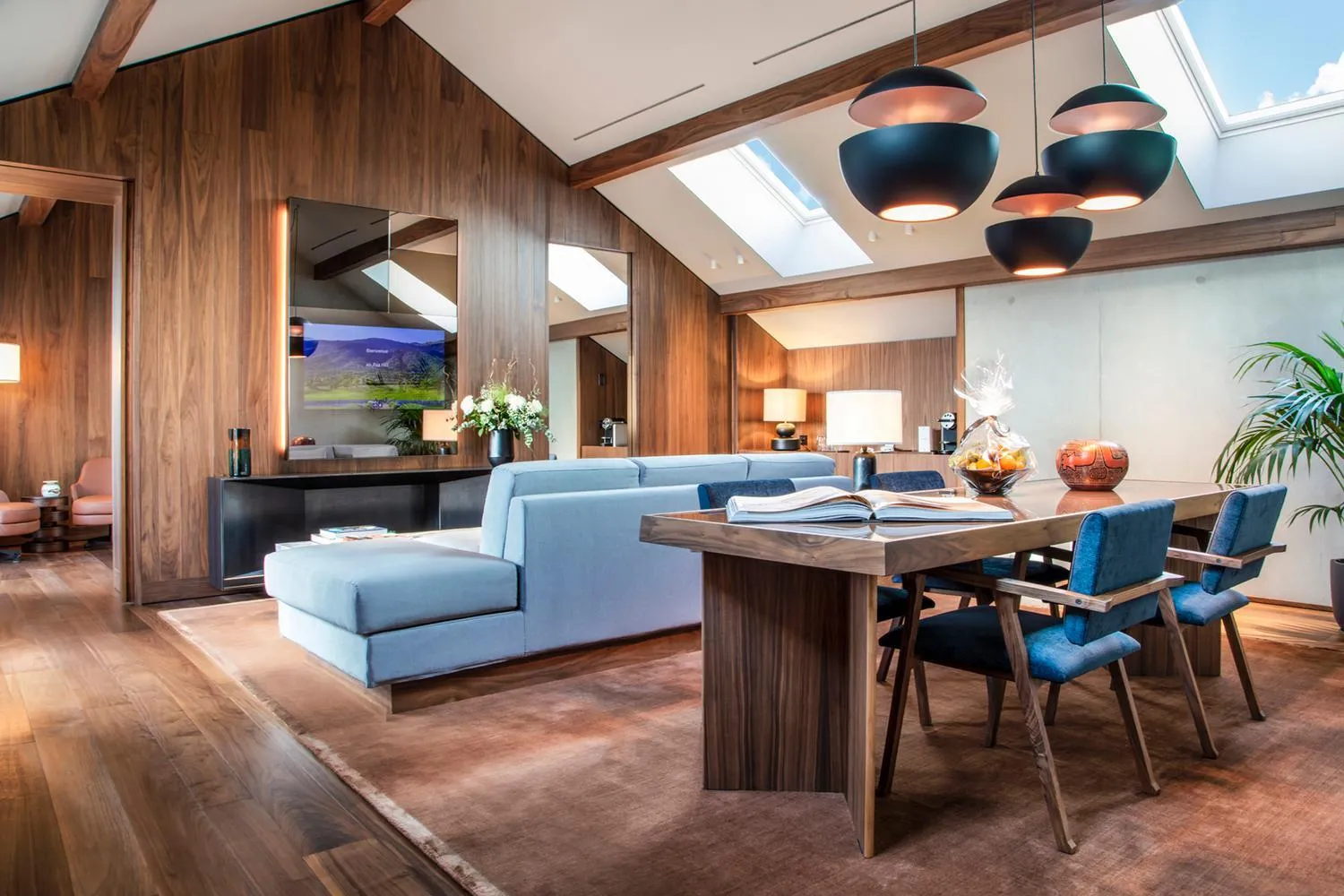 Living room in Jiva Hill Resort - Genève