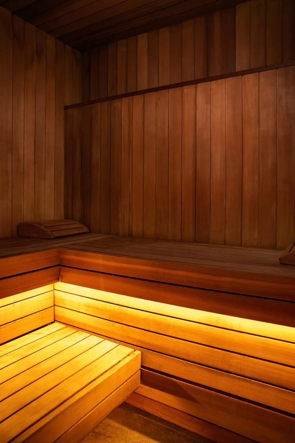 Sauna in Jiva Hill Resort - Genève