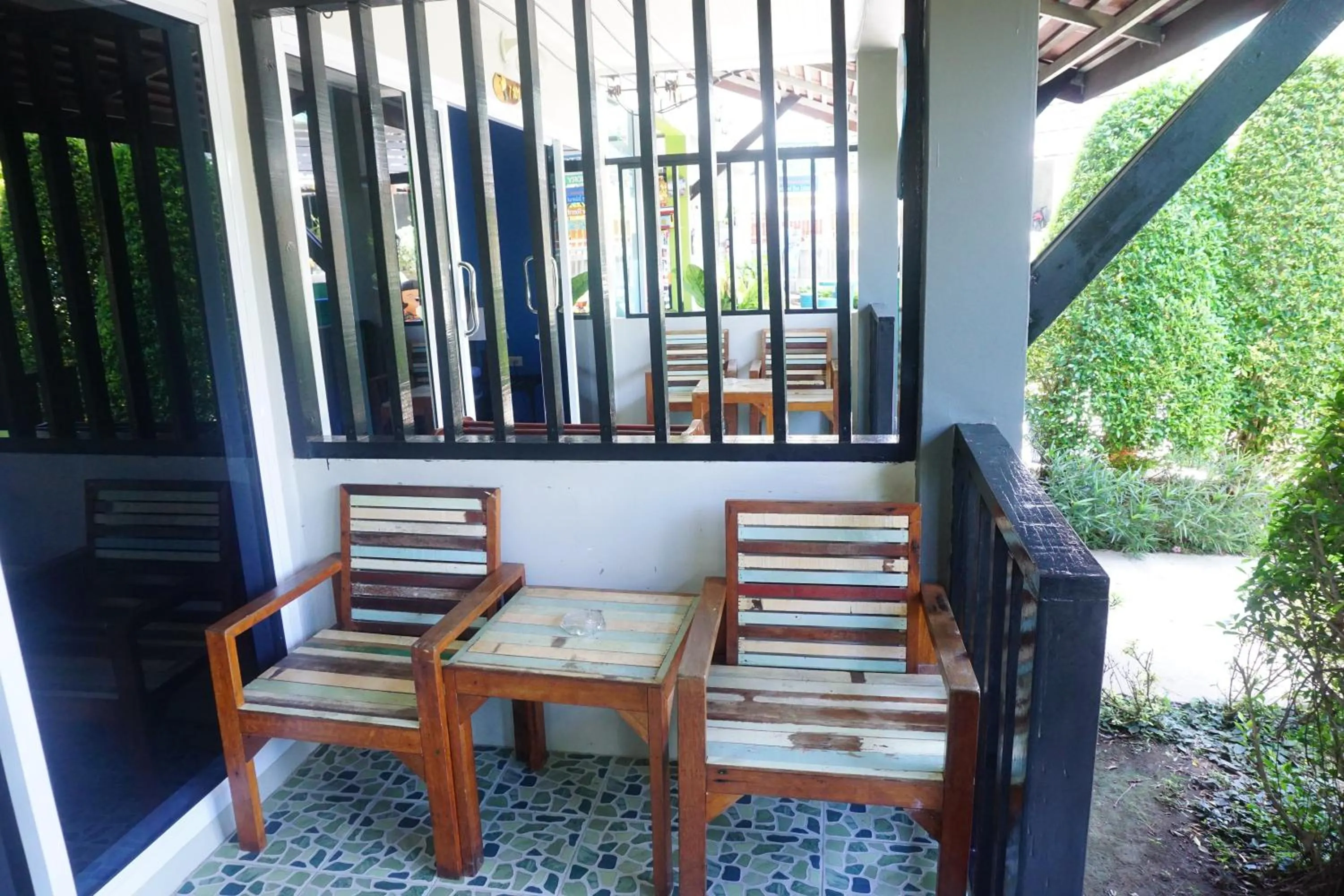 Patio in Nadapa Resort
